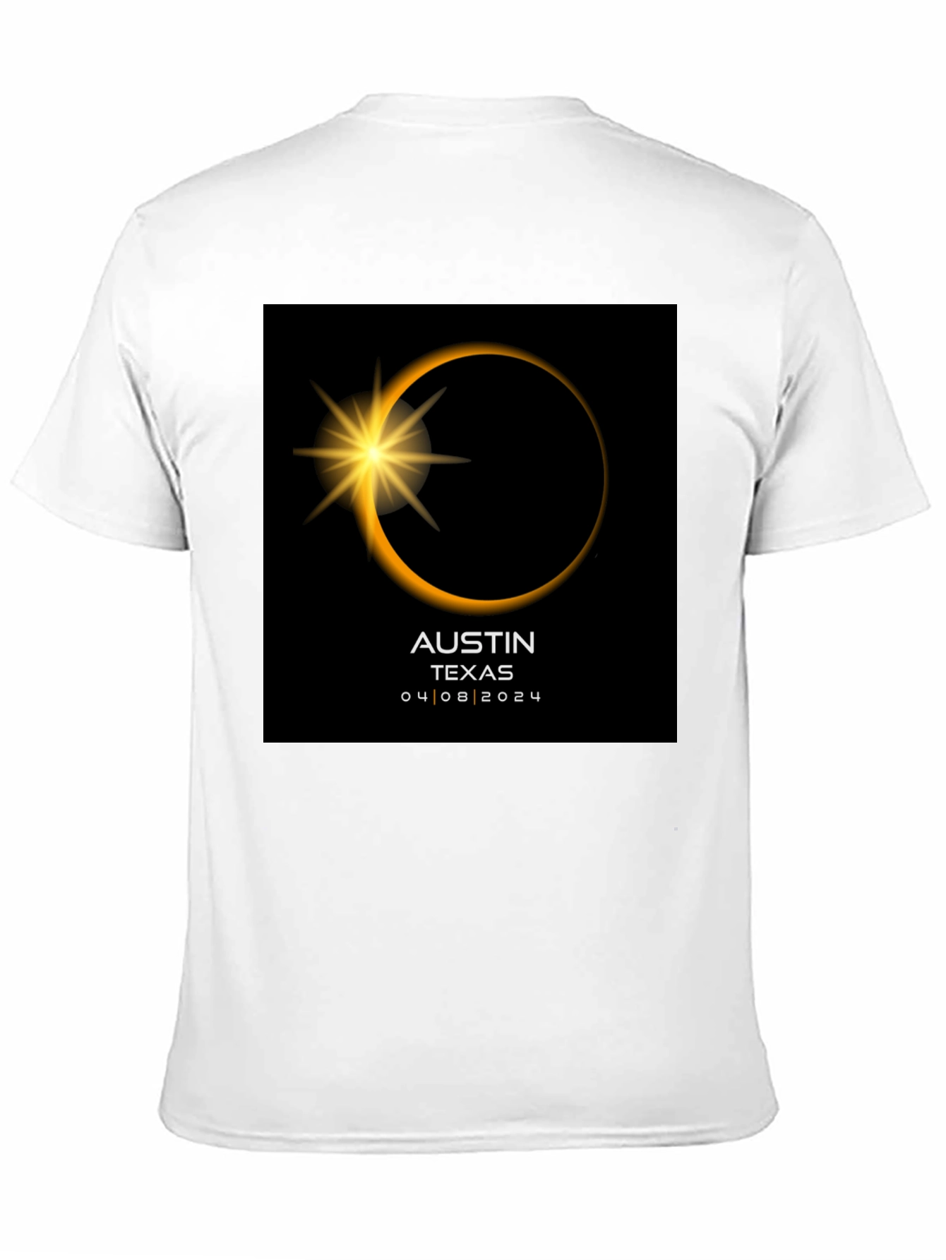 Austin Texas Eclipse 04/08/2024 T-Shirt