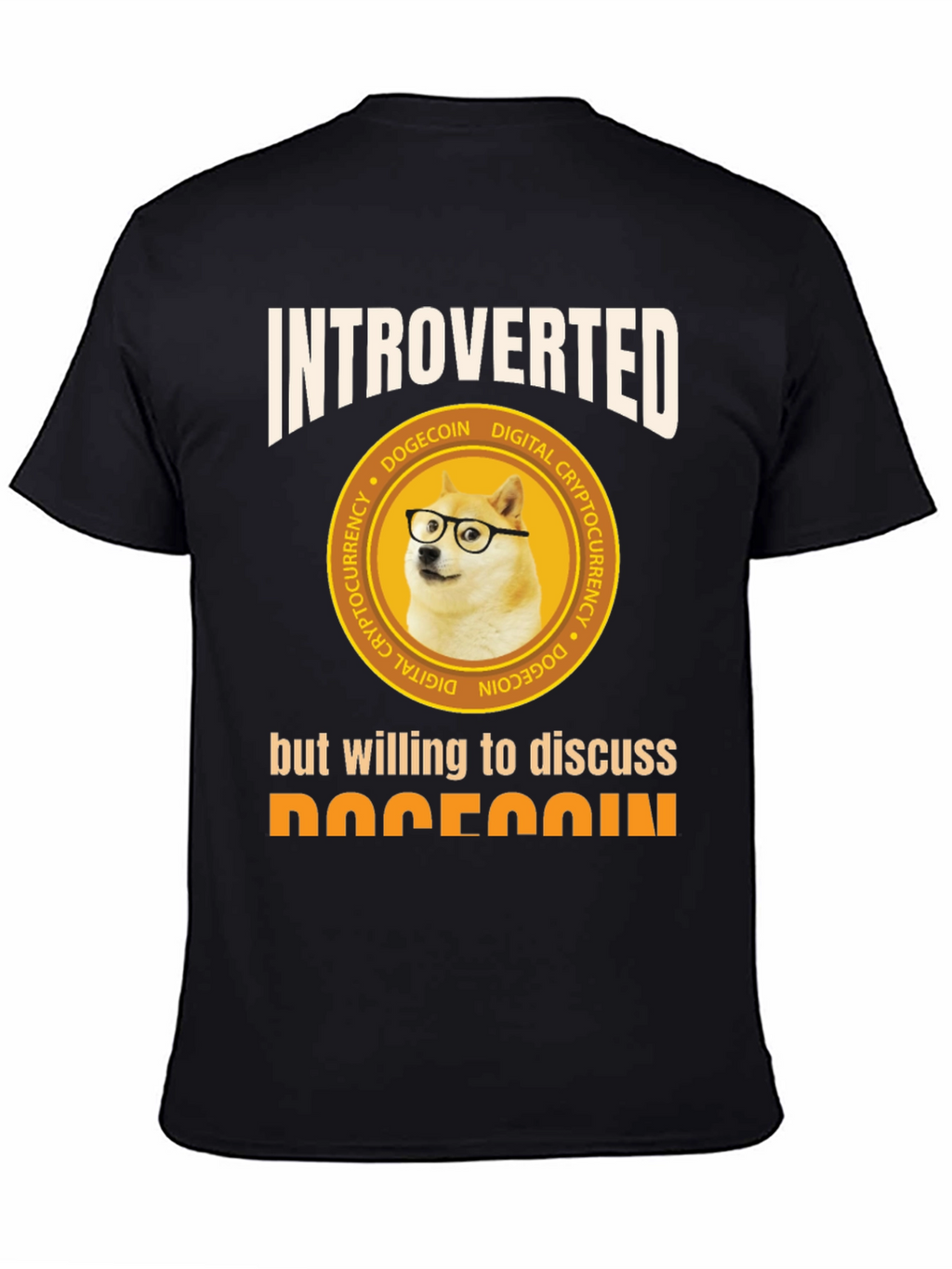 Introverted Dogecoin T-Shirt