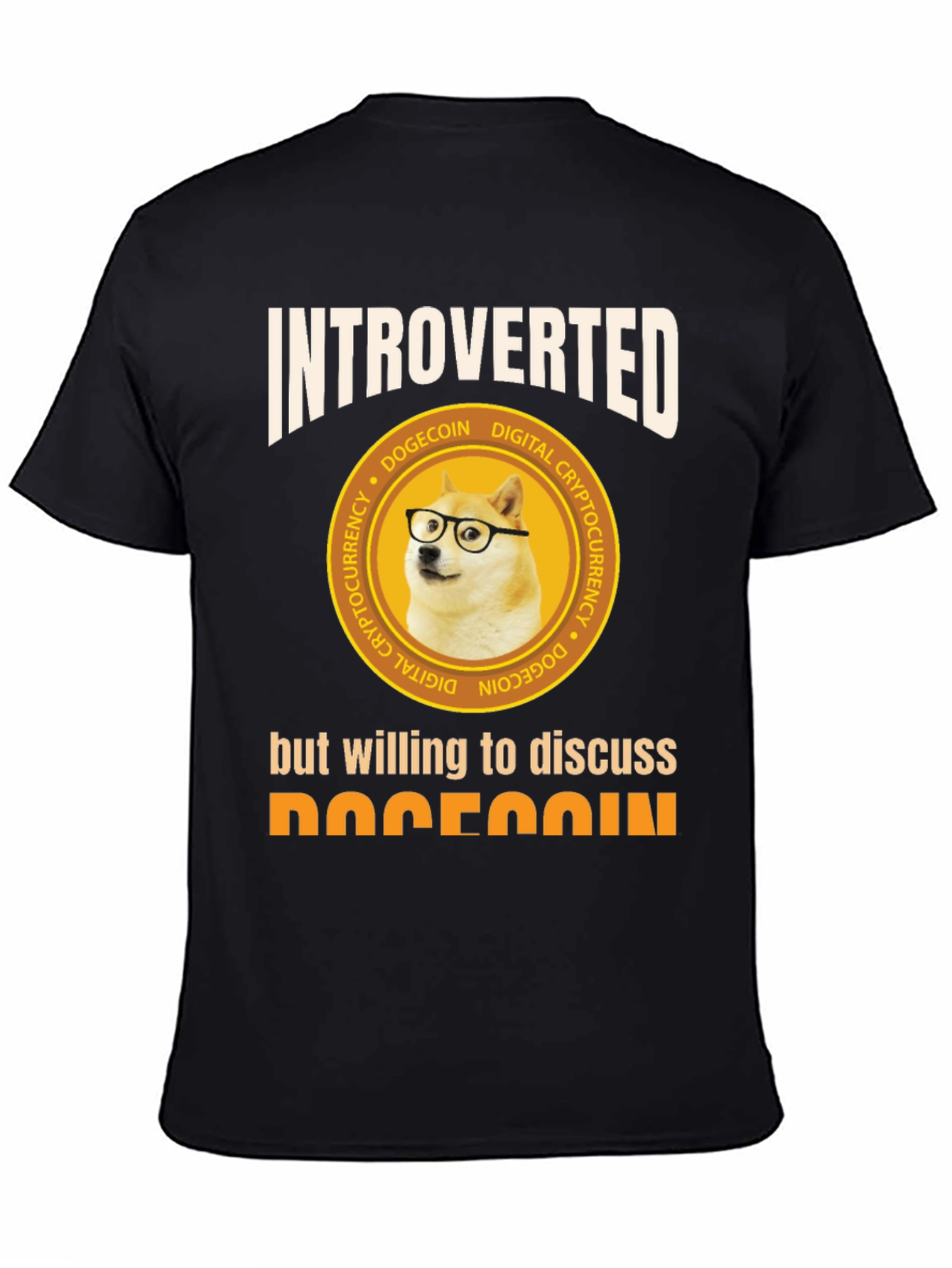 Introverted Dogecoin T-Shirt