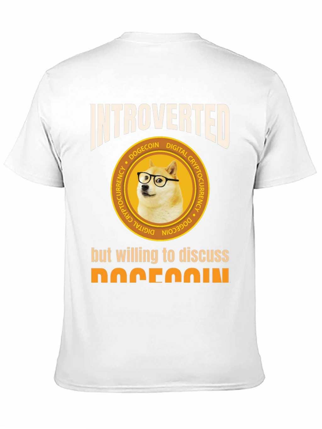 Introverted Dogecoin T-Shirt