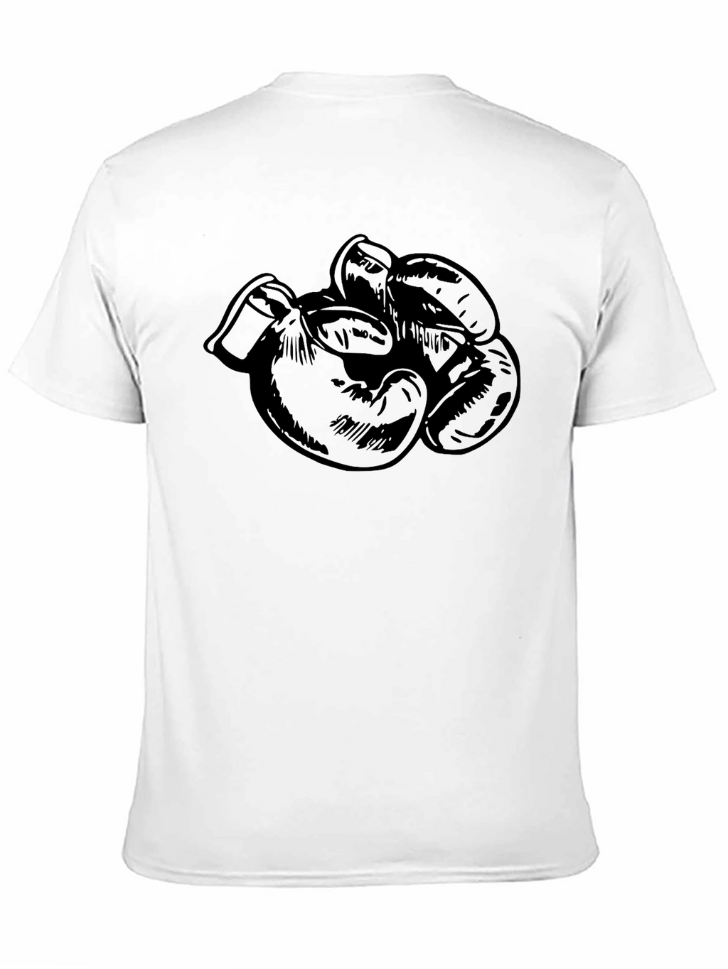 Boxing Gloves Graphic Tee - Classic Style