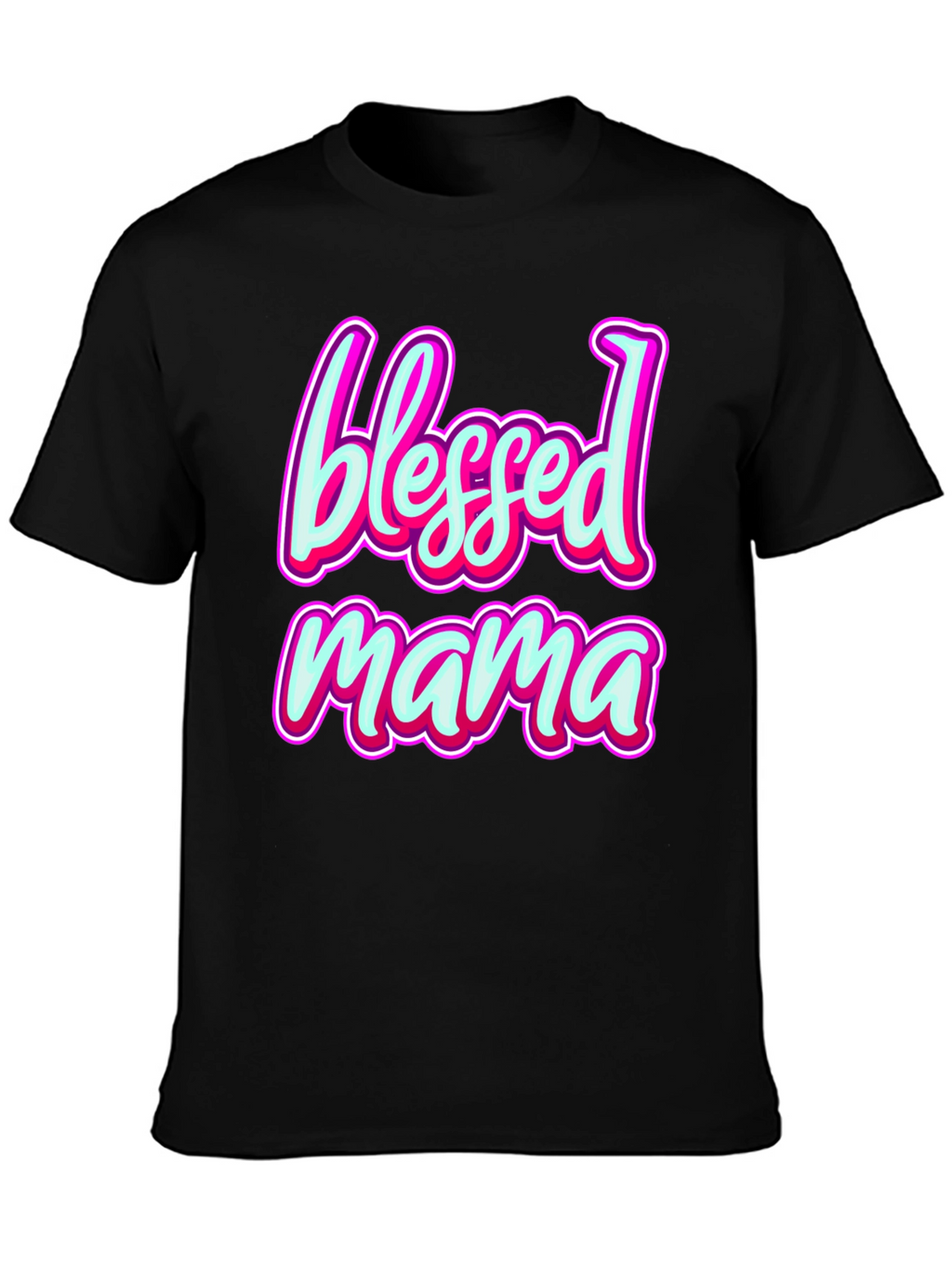 Blessed Mama Graphic Tee - Stylish Comfort Fit