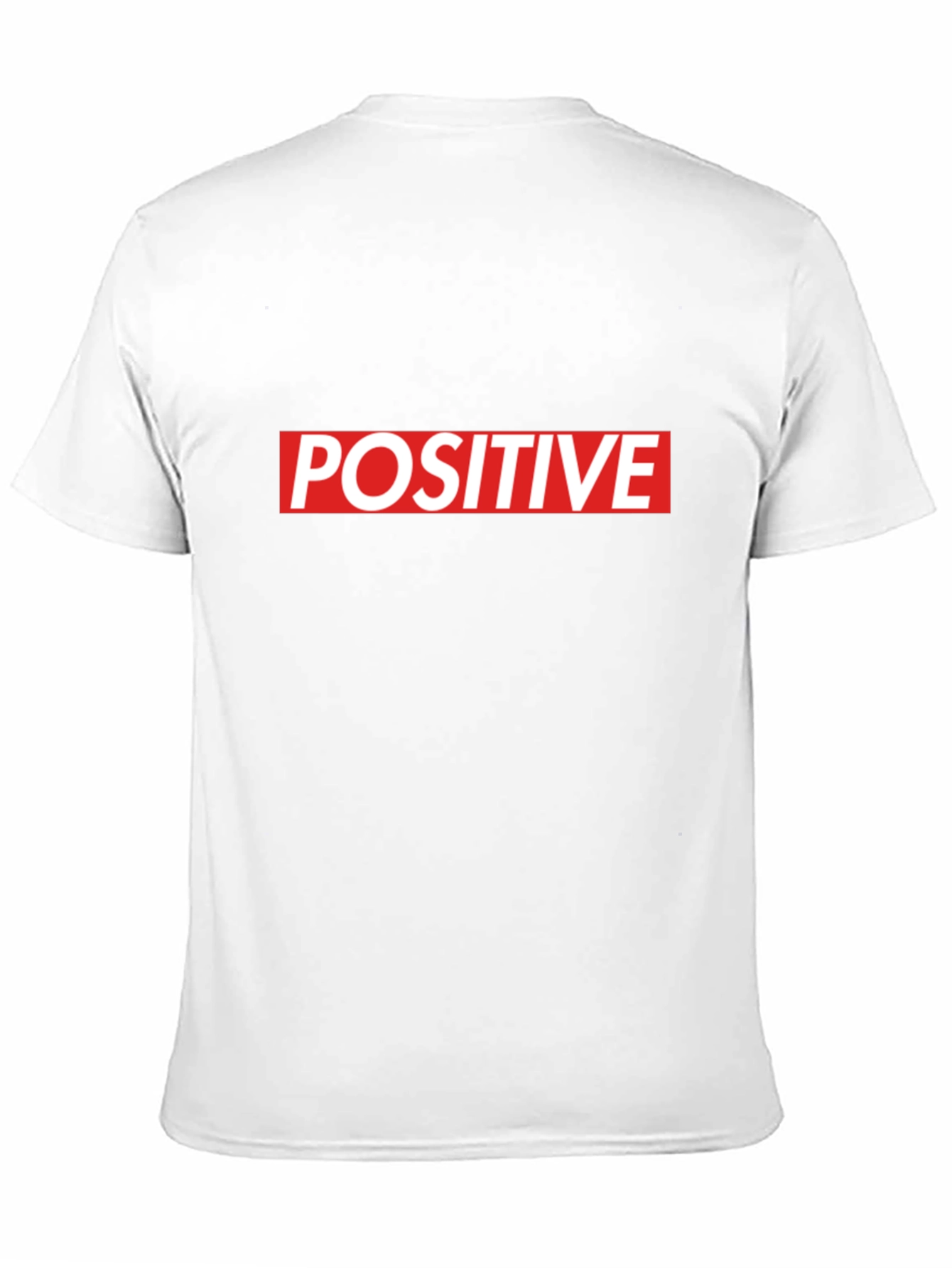 Positive Statement Black Graphic Tee Shirt