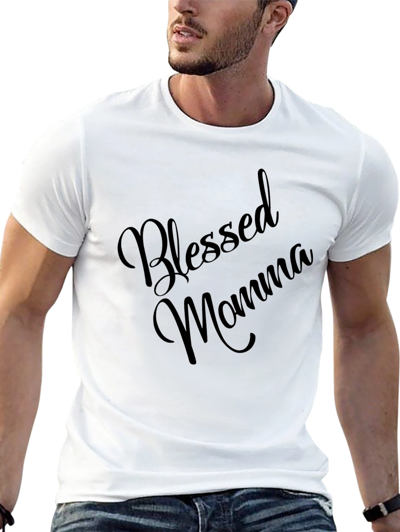Blessed Momma T-Shirt - Stylish Comfort