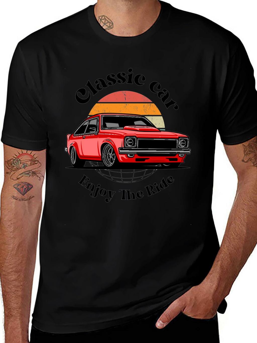 Classic Car Graphic T-Shirt