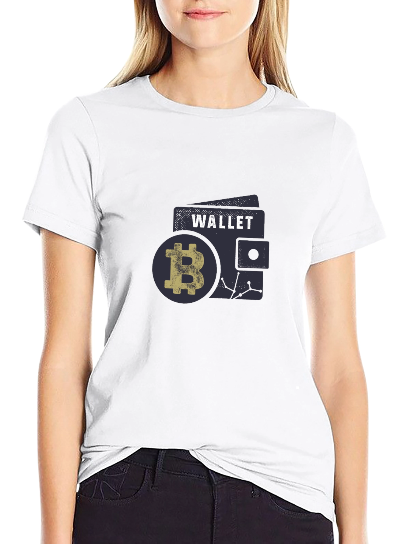Bitcoin Wallet T-Shirt - Crypto Tee for Enthusiasts