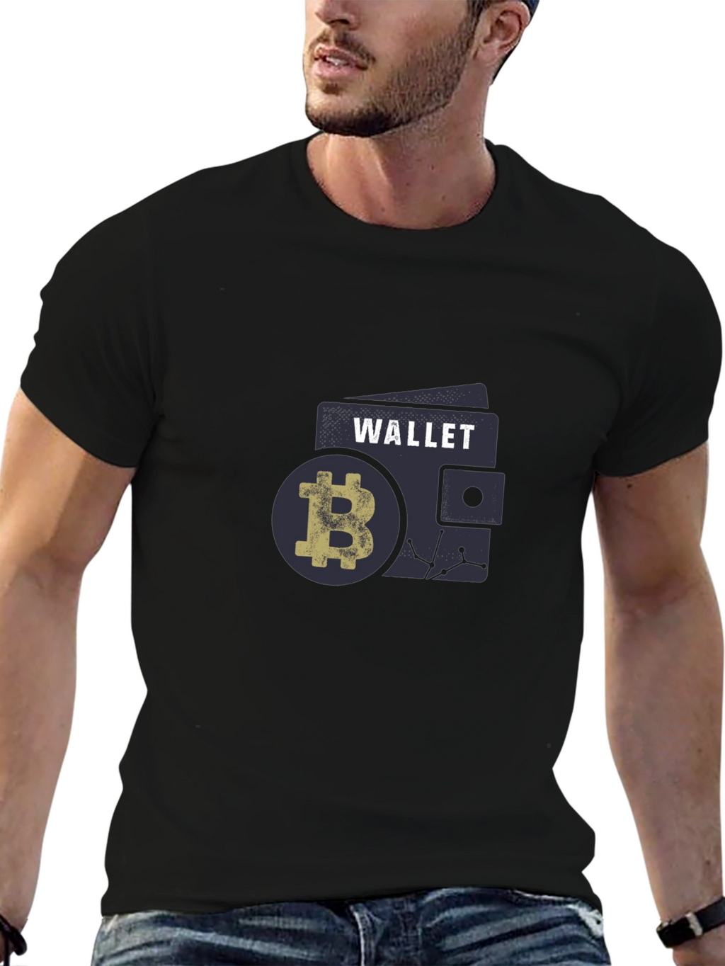 Bitcoin Wallet T-Shirt - Crypto Tee for Enthusiasts