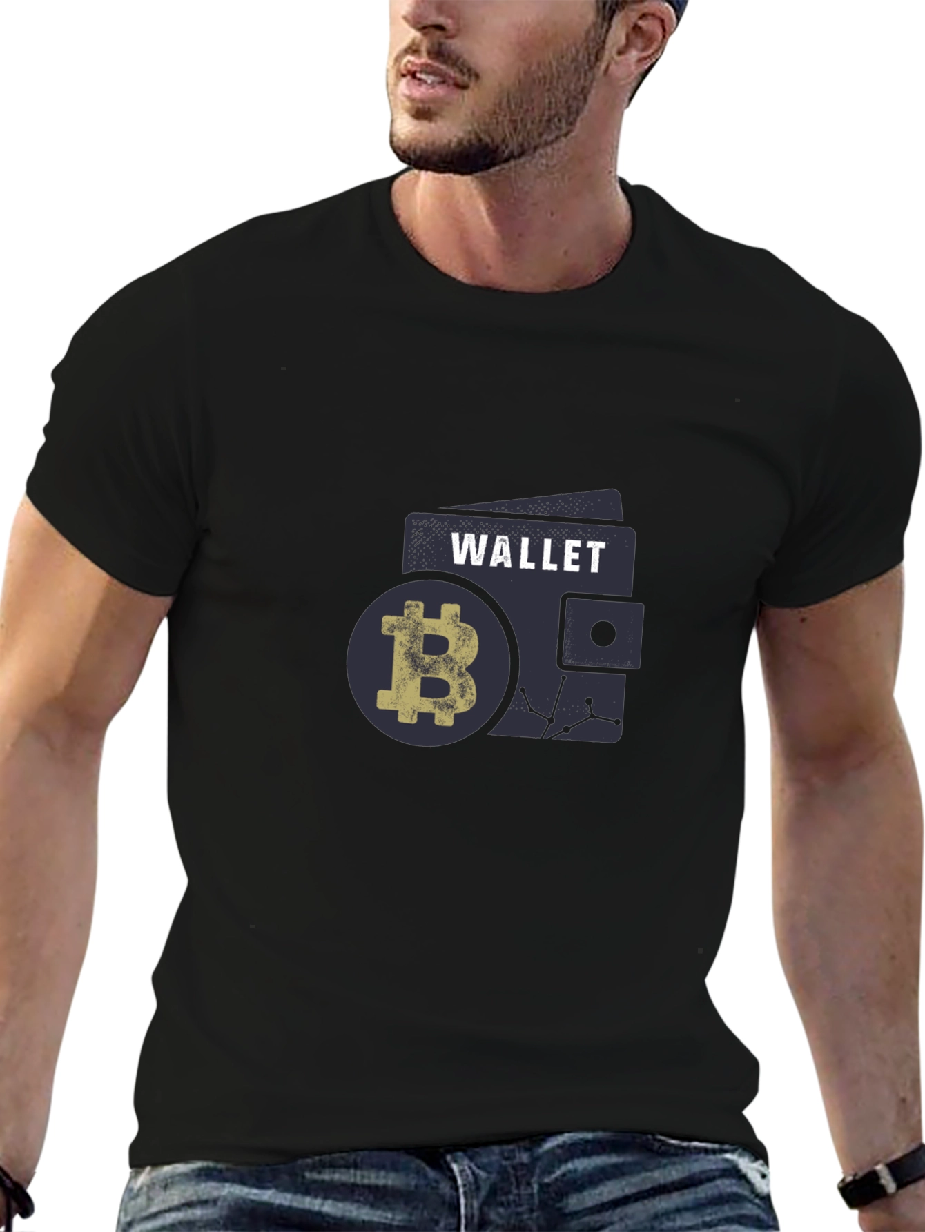 Bitcoin Wallet T-Shirt - Crypto Tee for Enthusiasts
