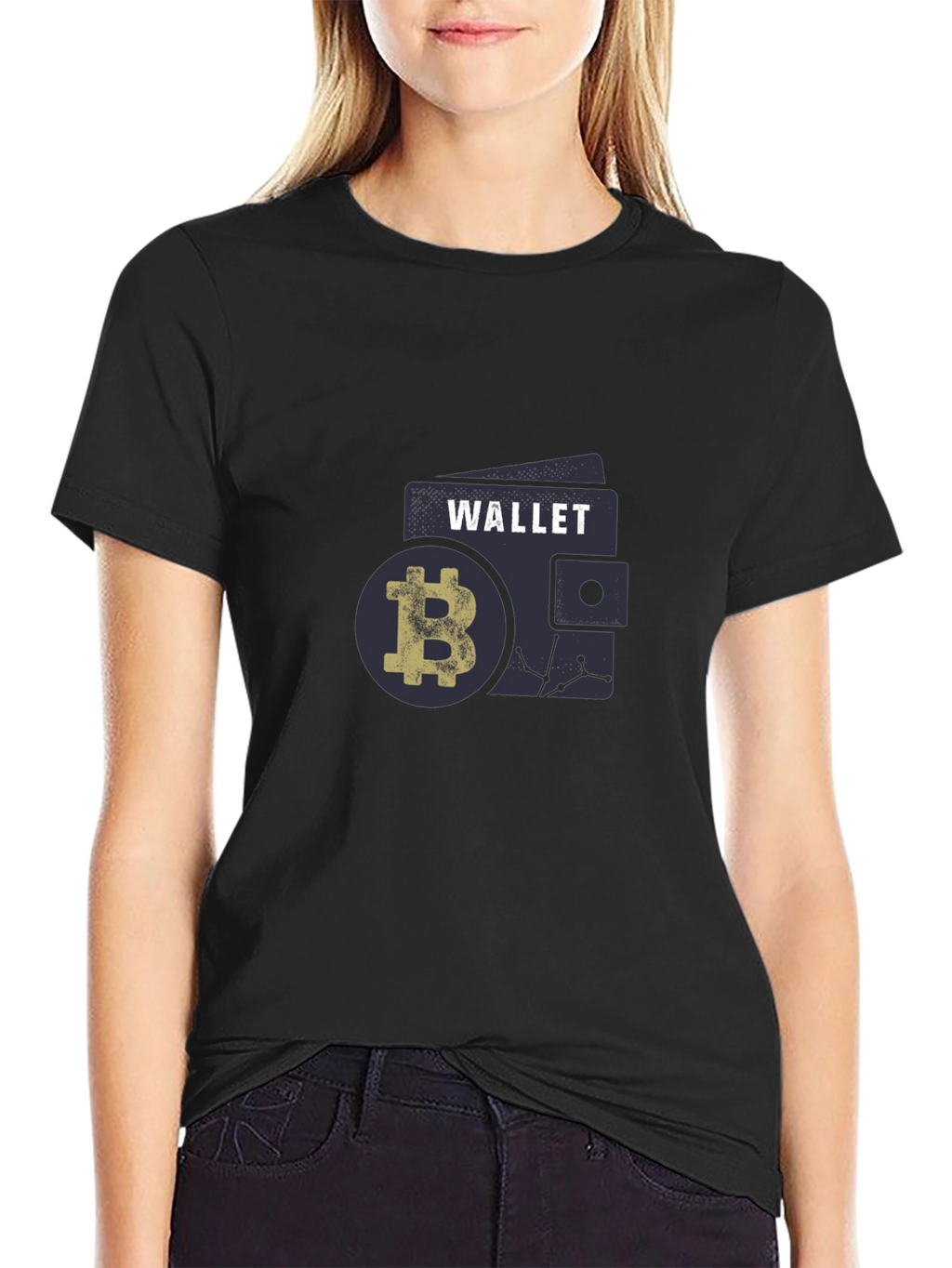 Bitcoin Wallet T-Shirt - Crypto Tee for Enthusiasts