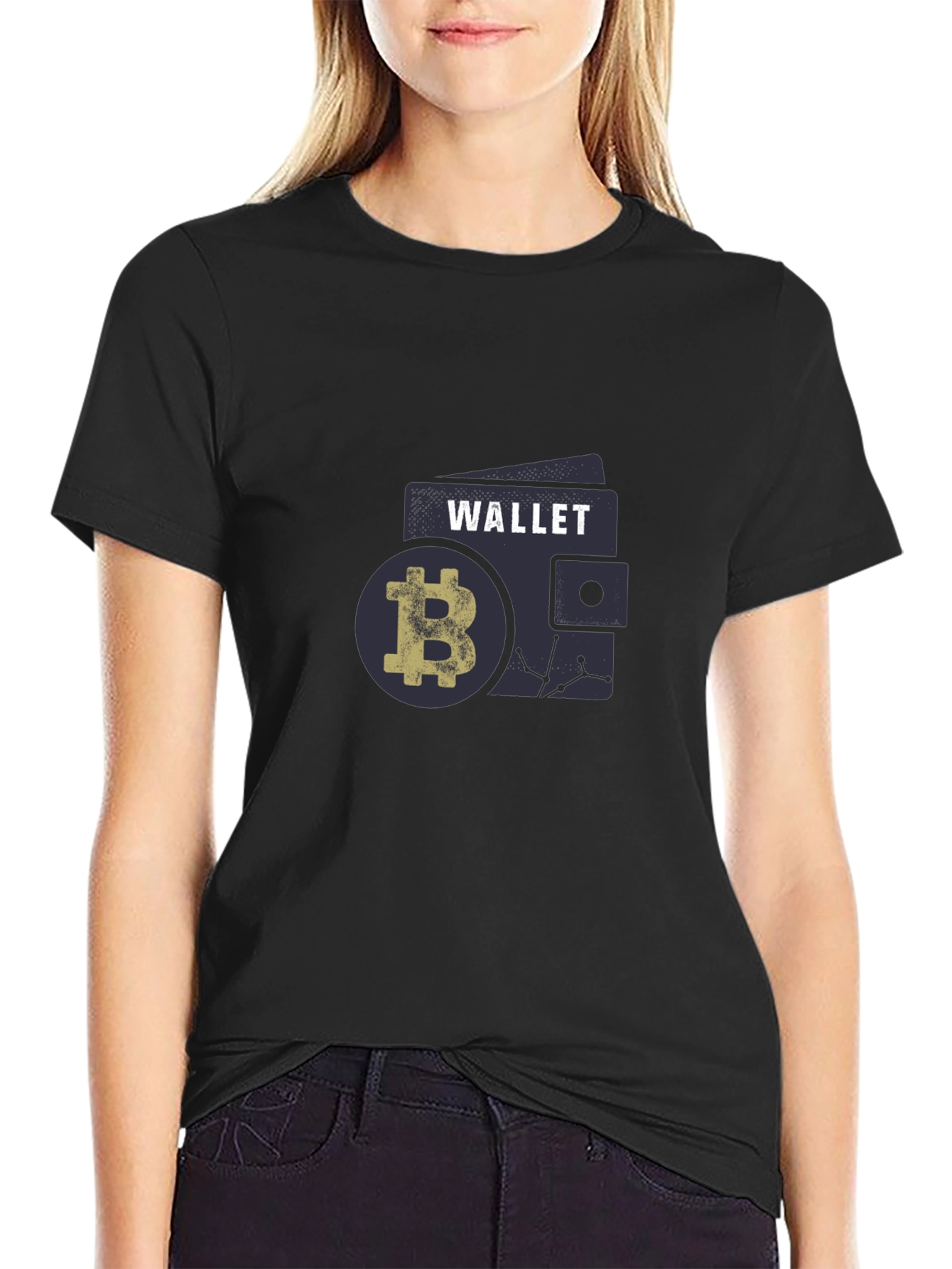 Bitcoin Wallet T-Shirt - Crypto Tee for Enthusiasts