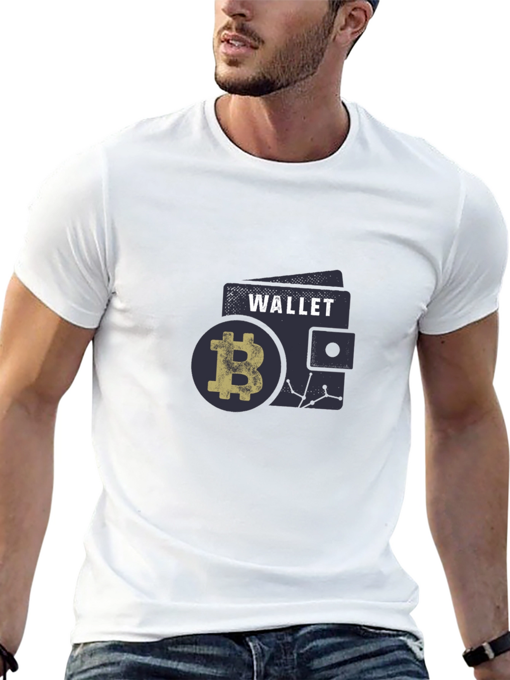 Bitcoin Wallet T-Shirt - Crypto Tee for Enthusiasts