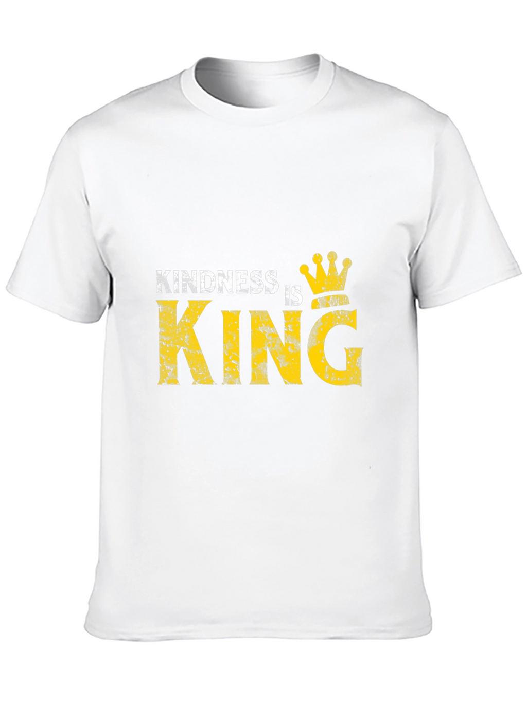 Kindness is King Graphic Black T-Shirt