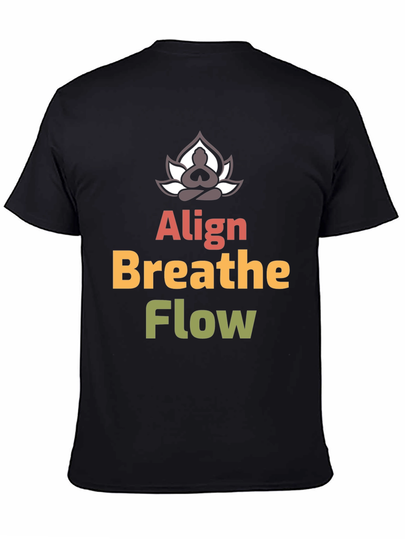 Align Breathe Flow Yoga Graphic T-Shirt