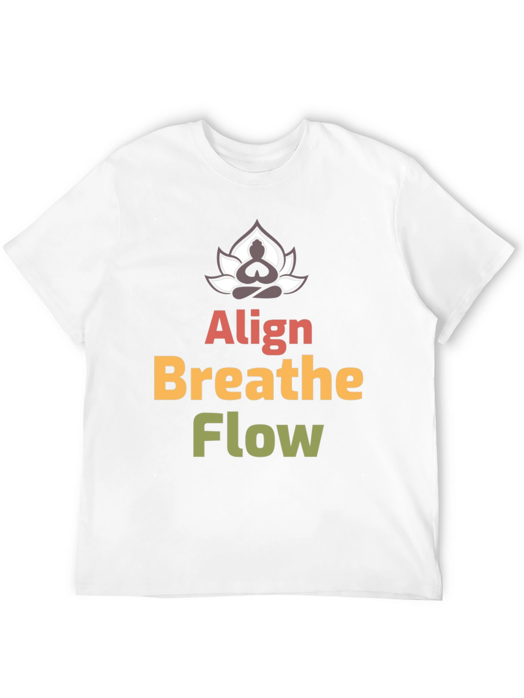 Align Breathe Flow Yoga Graphic T-Shirt