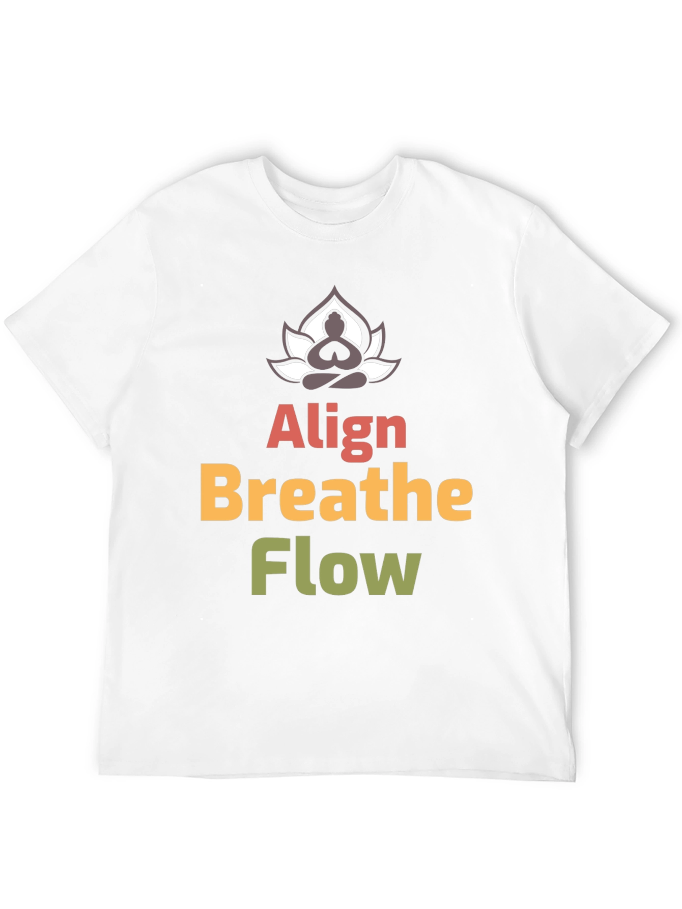 Align Breathe Flow Yoga Graphic T-Shirt