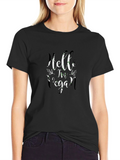 Hello Im Vegan T-Shirt - Stylish Vegan Apparel
