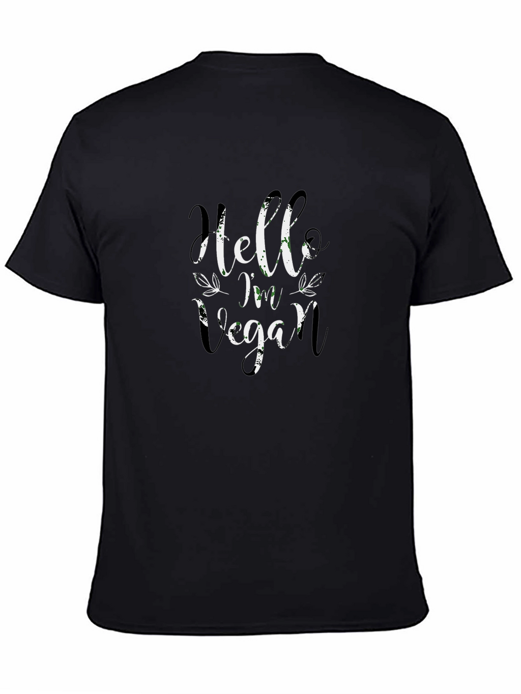 Hello Im Vegan T-Shirt - Stylish Vegan Apparel