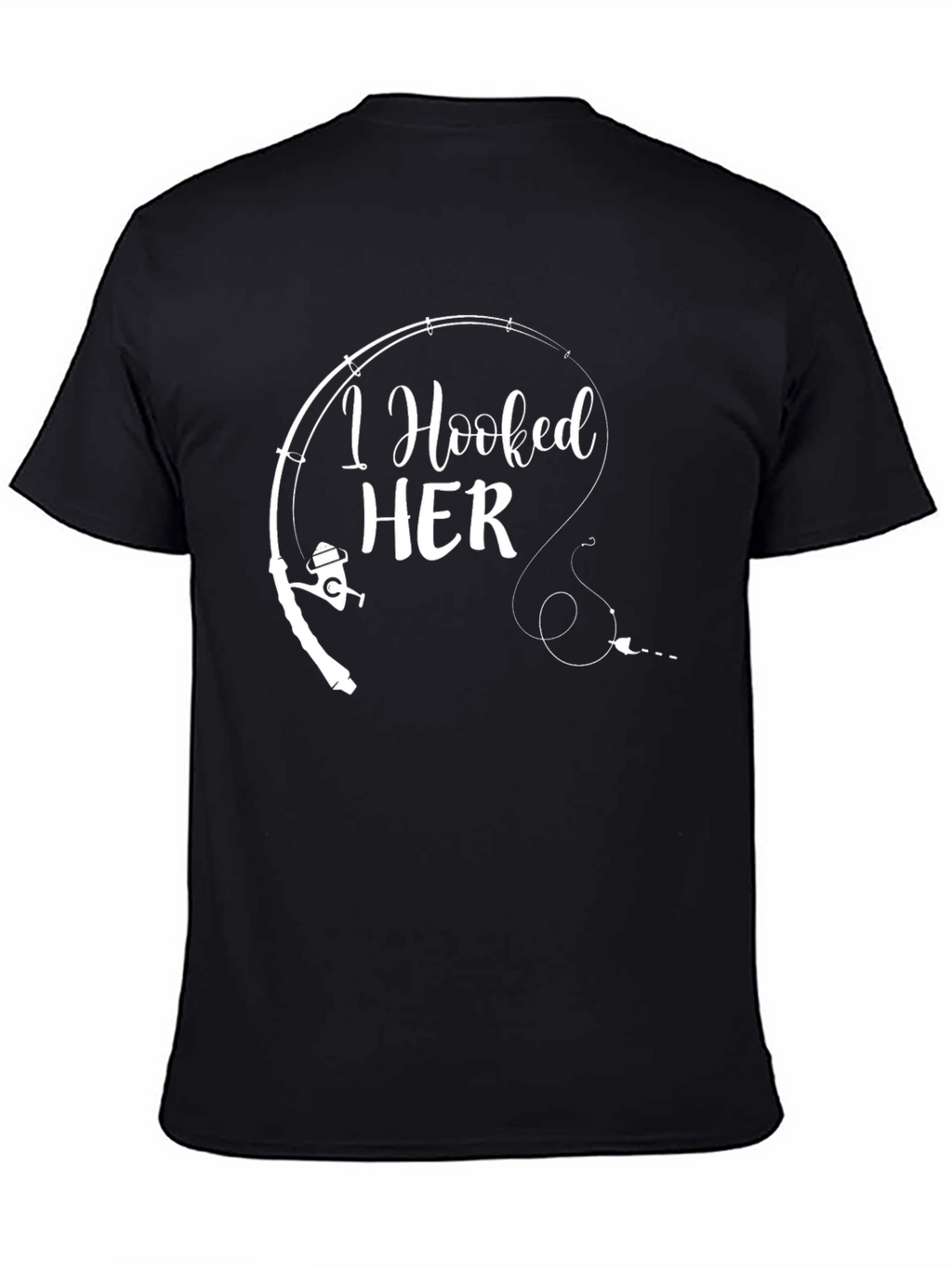 I Hooked Her Funny Fishing T-Shirt