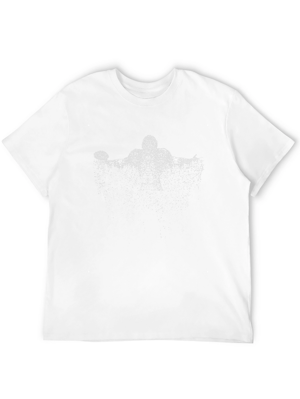 Athlete Graphic Tee - Black Casual T-Shirt