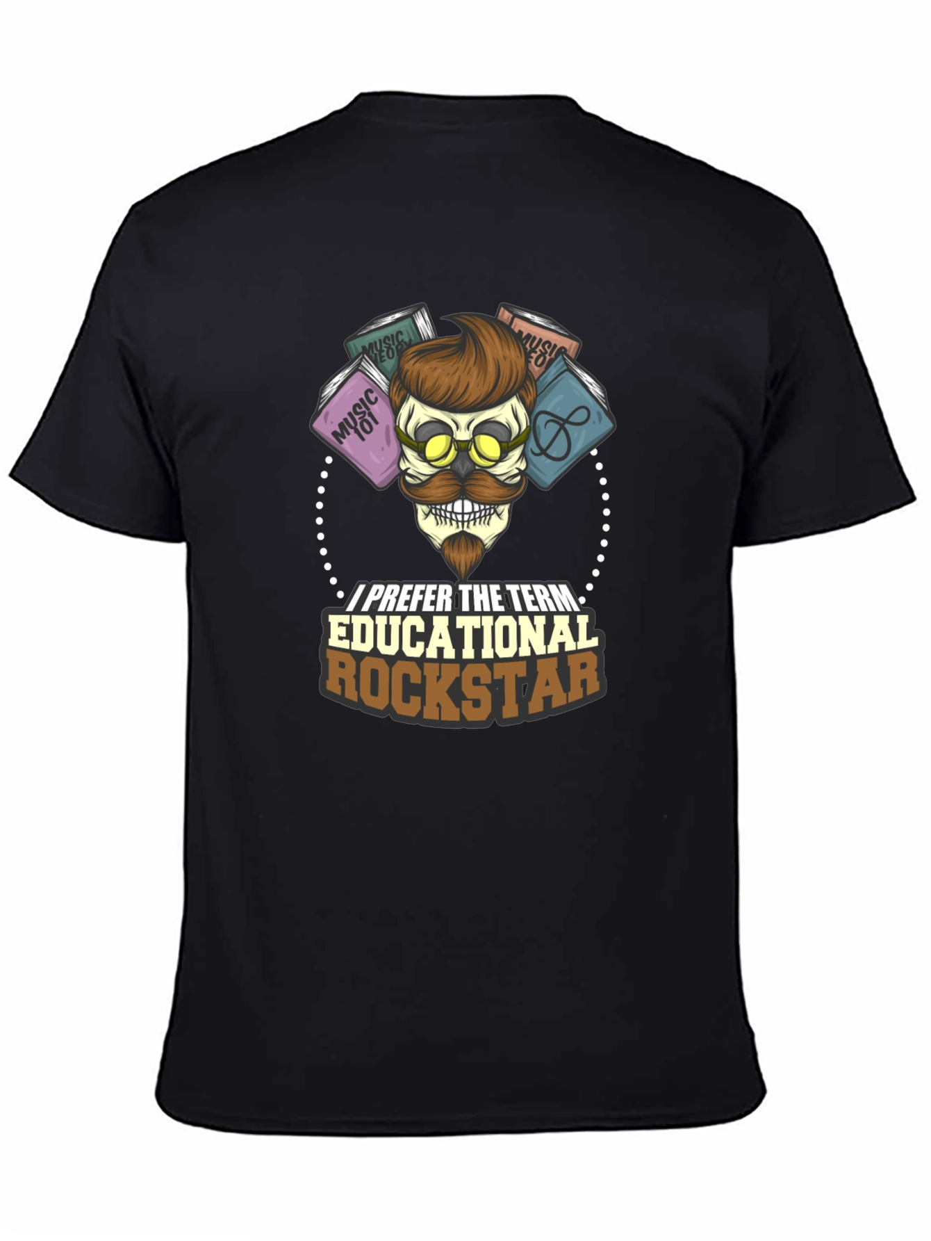 Educational Rockstar T-Shirt: Music Lovers Tee