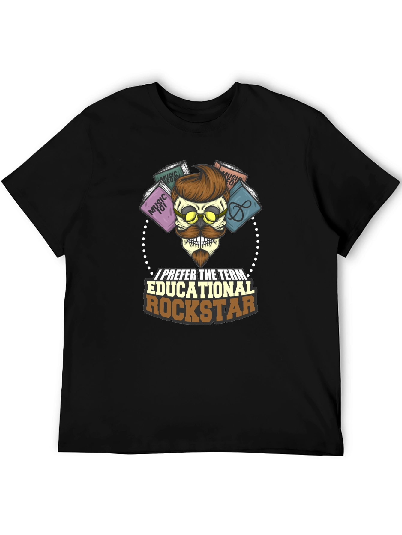 Educational Rockstar T-Shirt: Music Lovers Tee