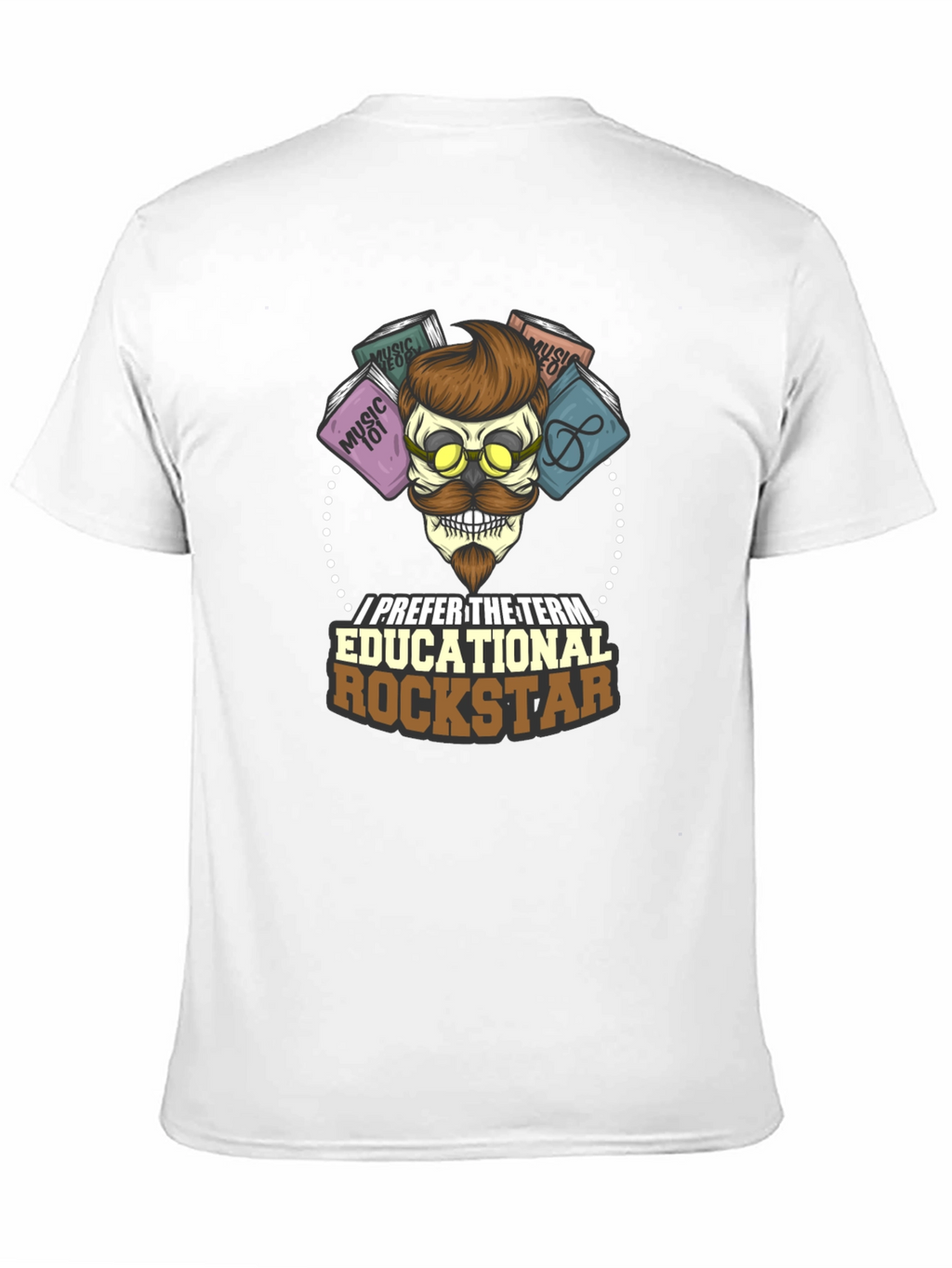 Educational Rockstar T-Shirt: Music Lovers Tee