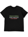 Vegan is Normal T-Shirt - Ethical & Stylish