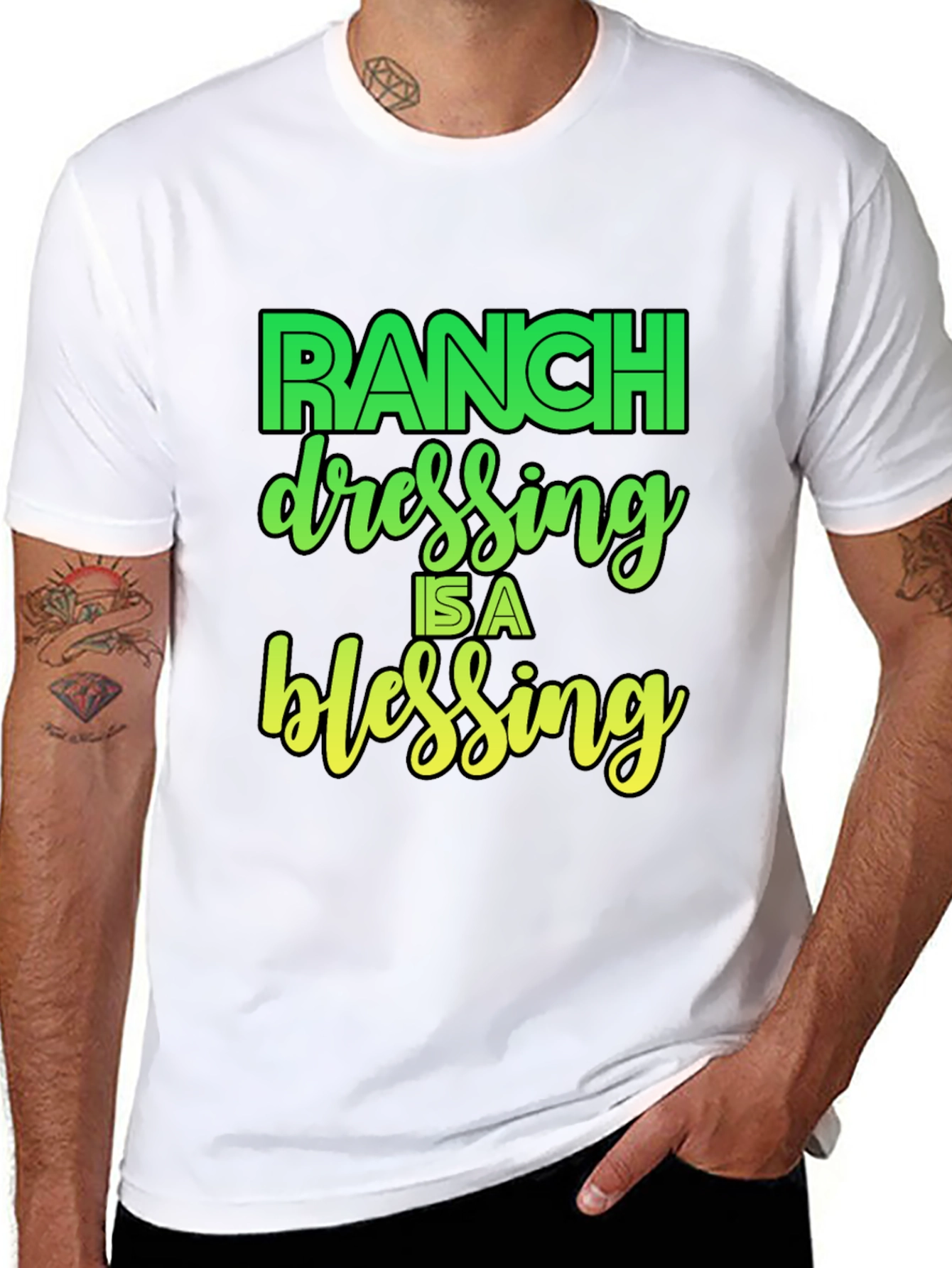 Ranch Dressing is a Blessing Graphic T-Shirt