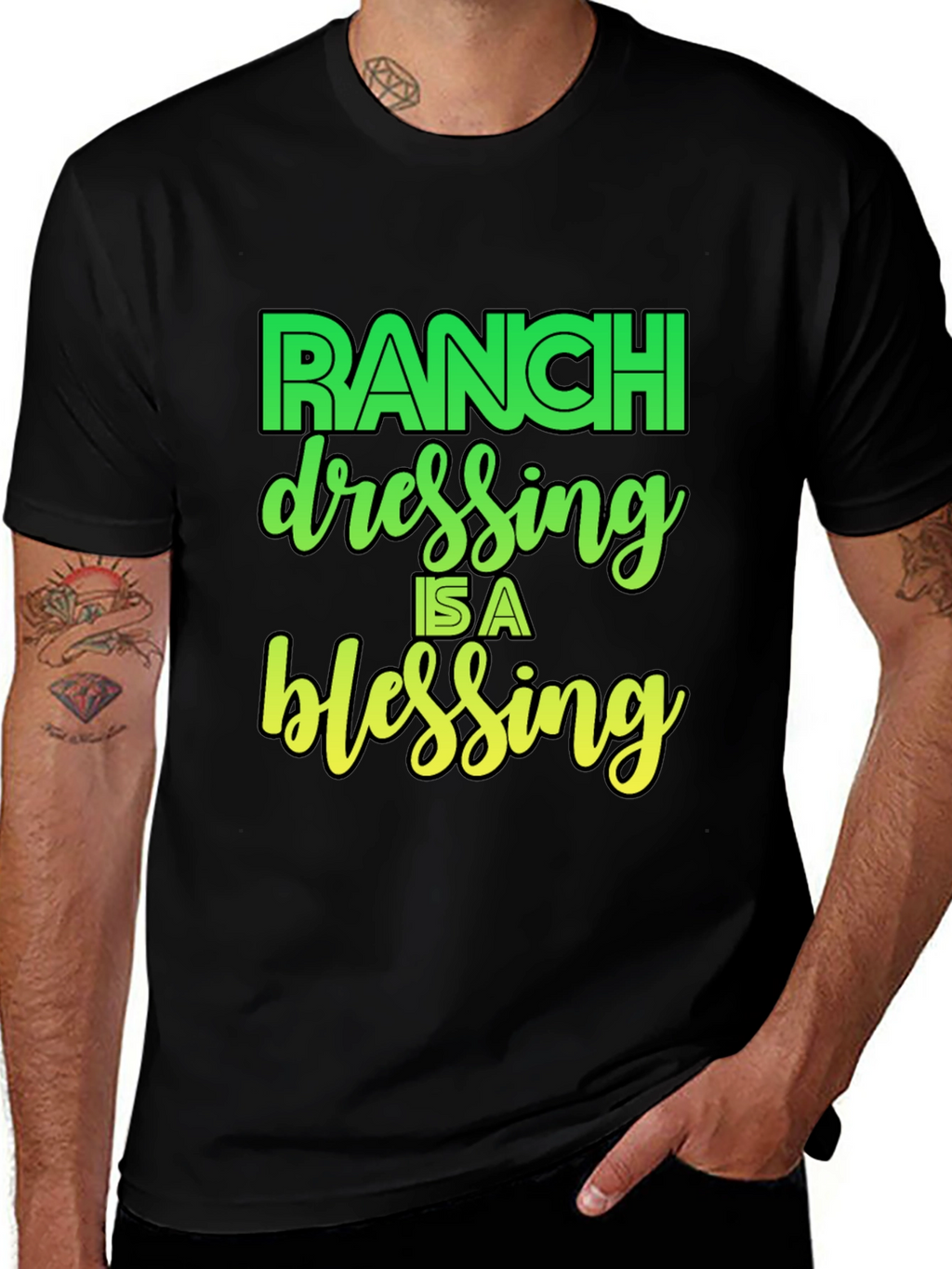 Ranch Dressing is a Blessing Graphic T-Shirt