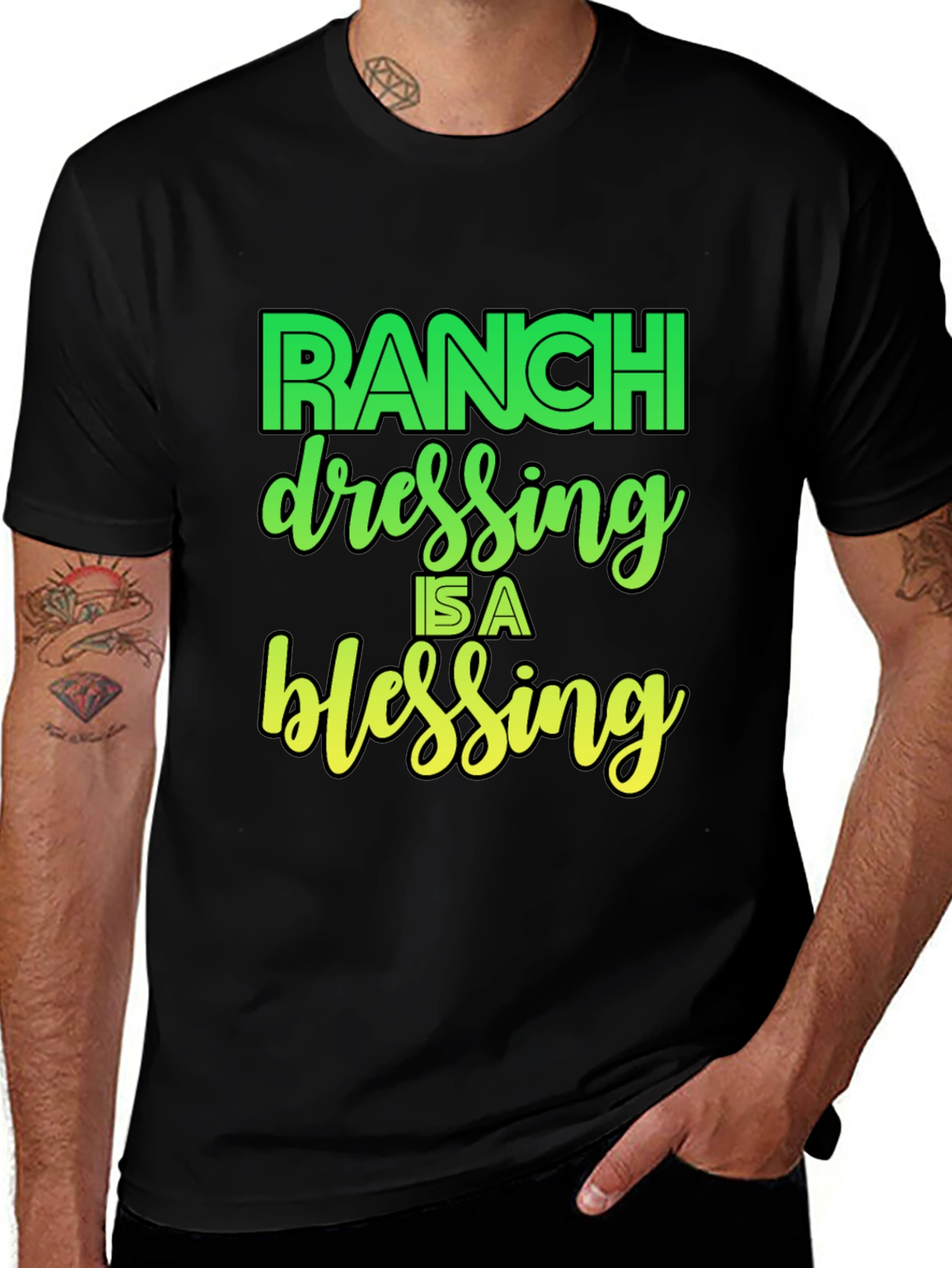 Ranch Dressing is a Blessing Graphic T-Shirt