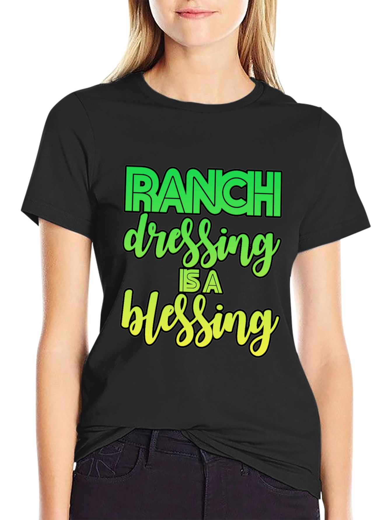 Ranch Dressing is a Blessing Graphic T-Shirt