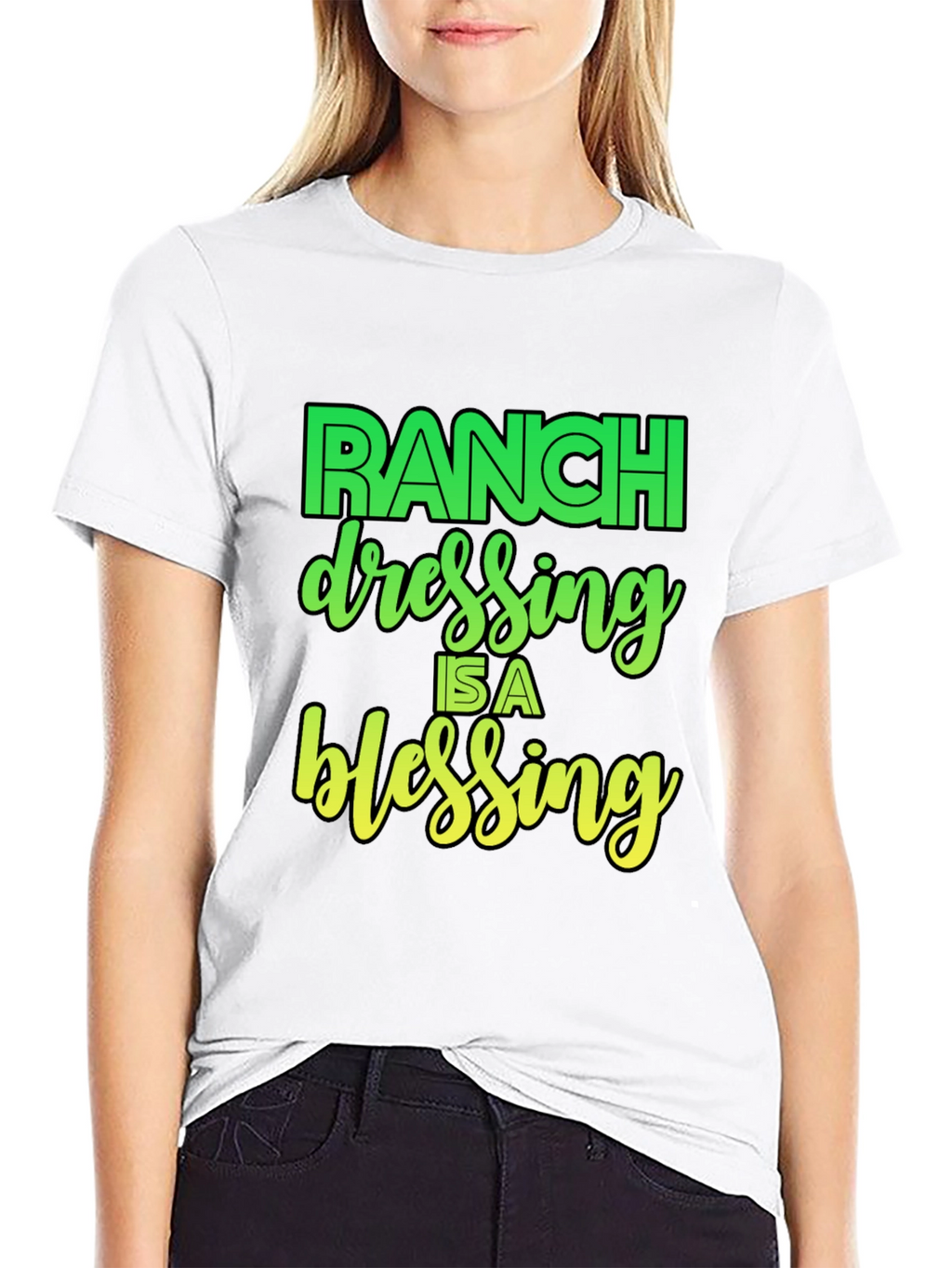 Ranch Dressing is a Blessing Graphic T-Shirt
