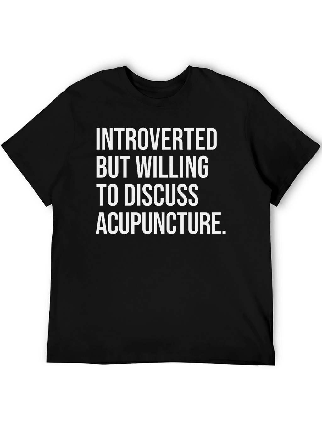 Introverted Acupuncture T-Shirt Funny Graphic Tee