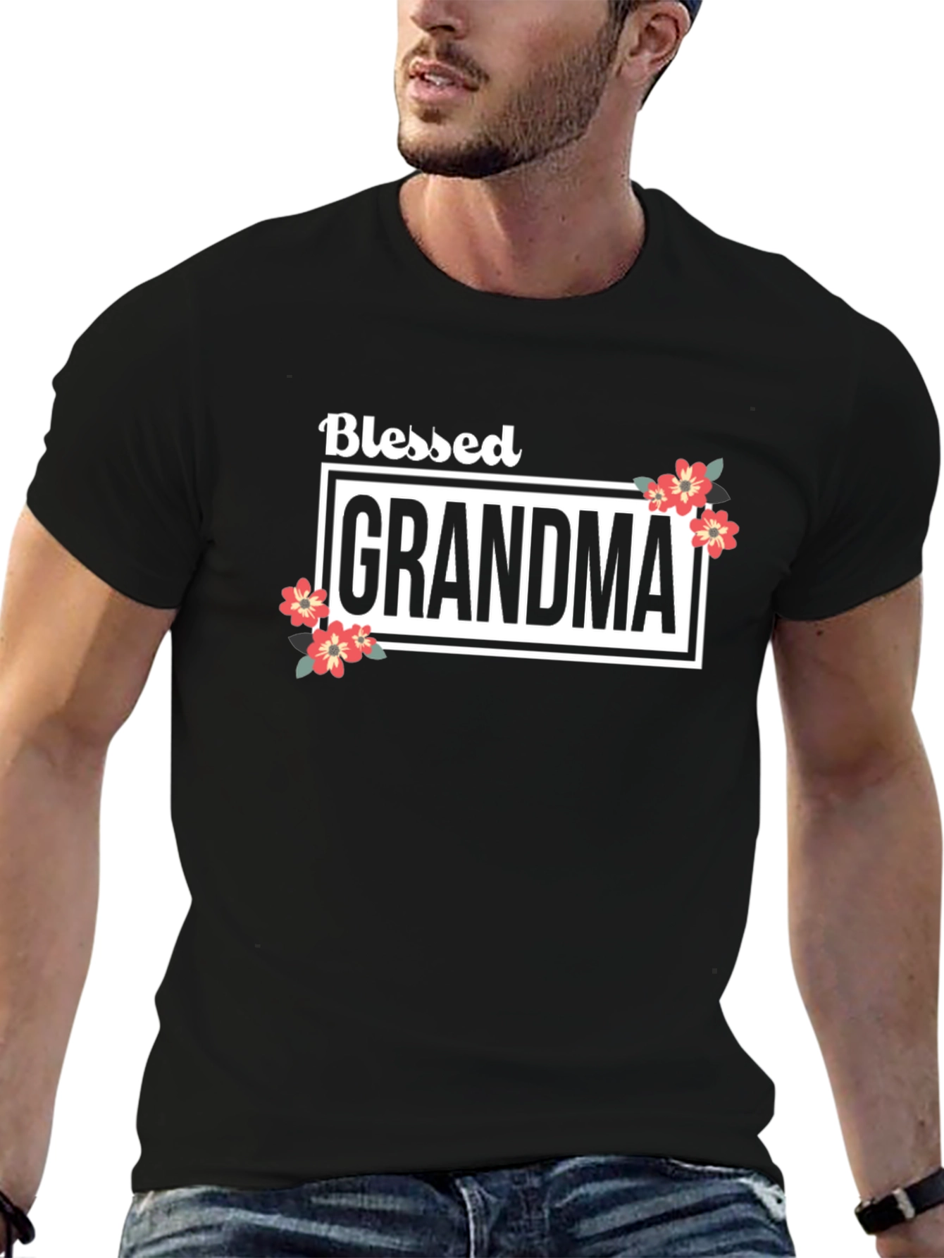 Blessed Grandma Graphic T-Shirt