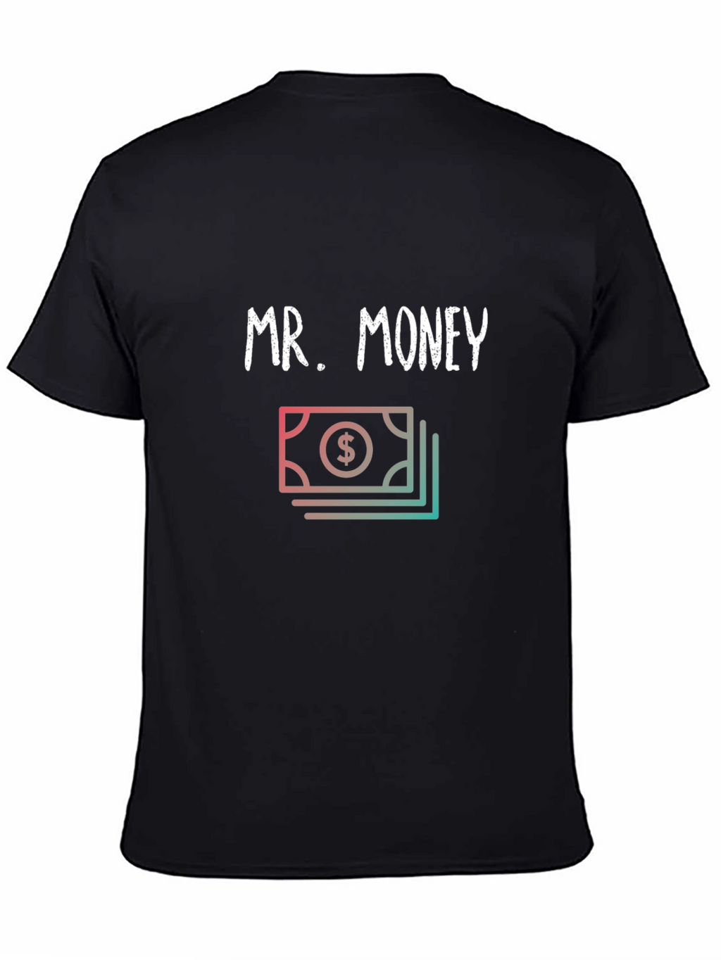 Mr. Money Graphic Tee - Black T-Shirt