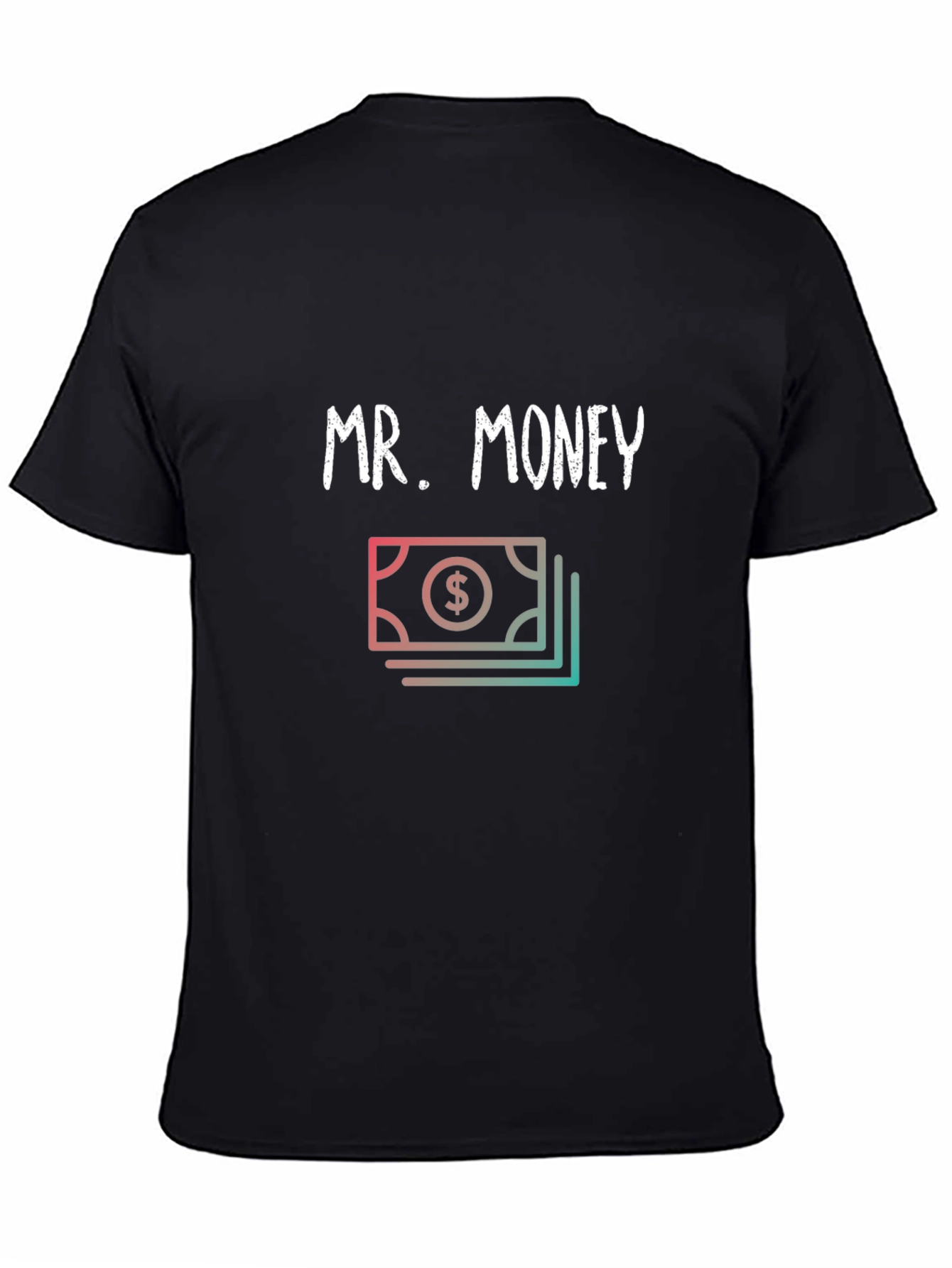 Mr. Money Graphic Tee - Black T-Shirt
