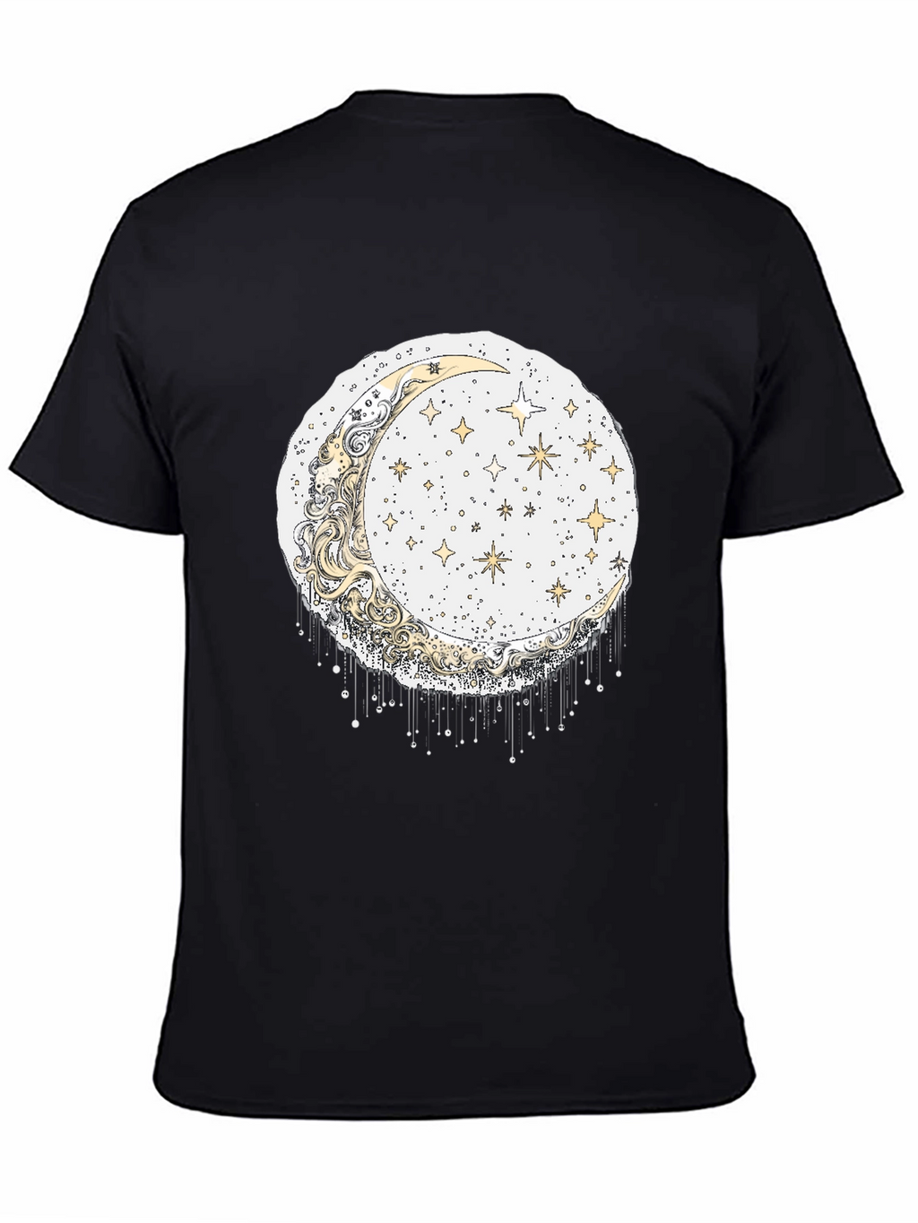 Celestial Moon & Stars Graphic Tee