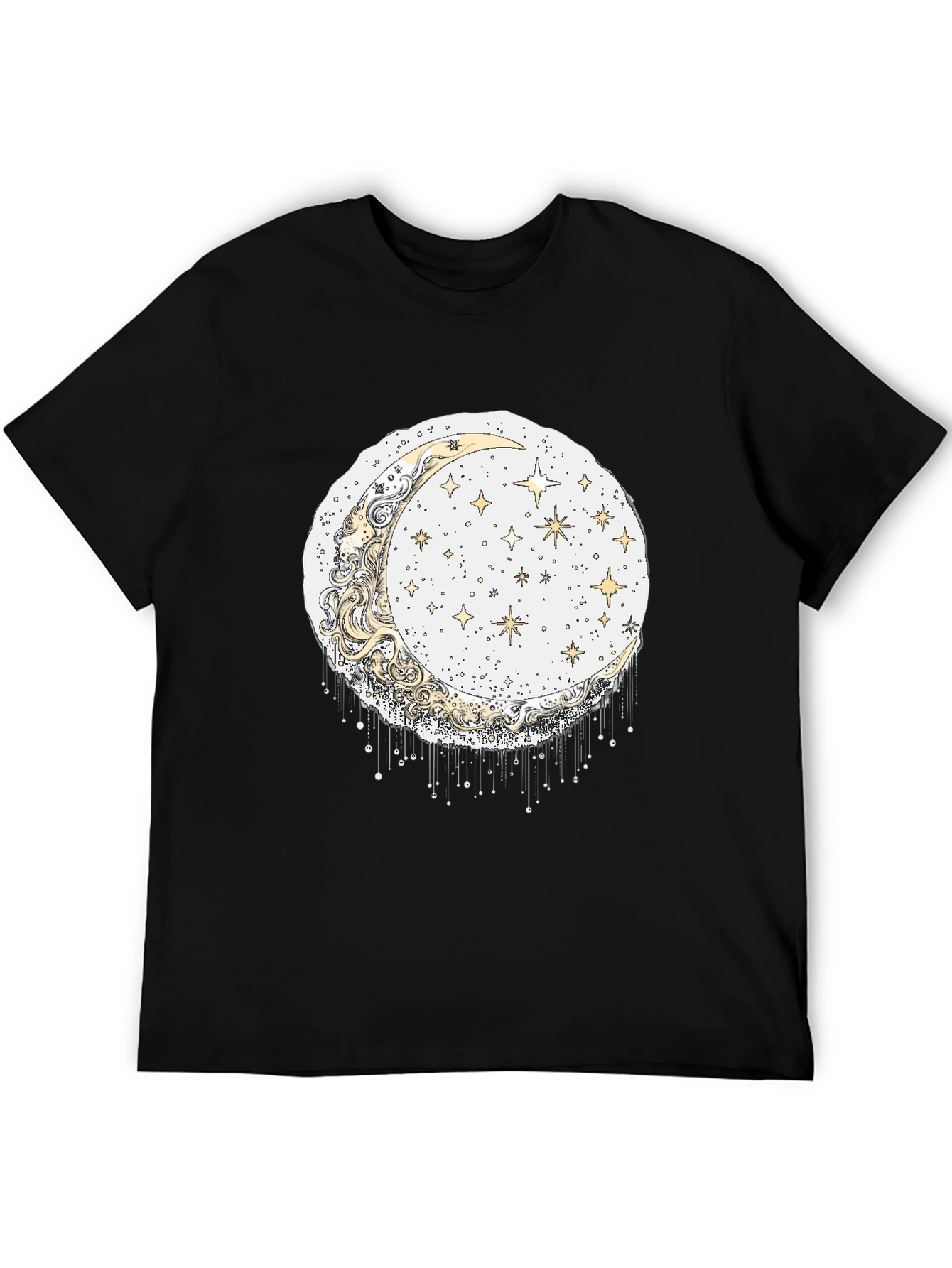 Celestial Moon & Stars Graphic Tee