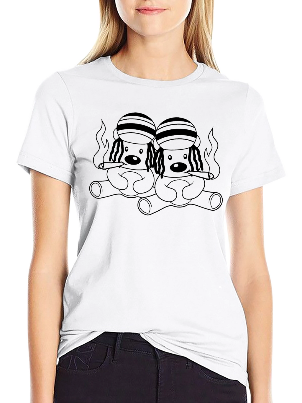 Cool Black Graphic Tee