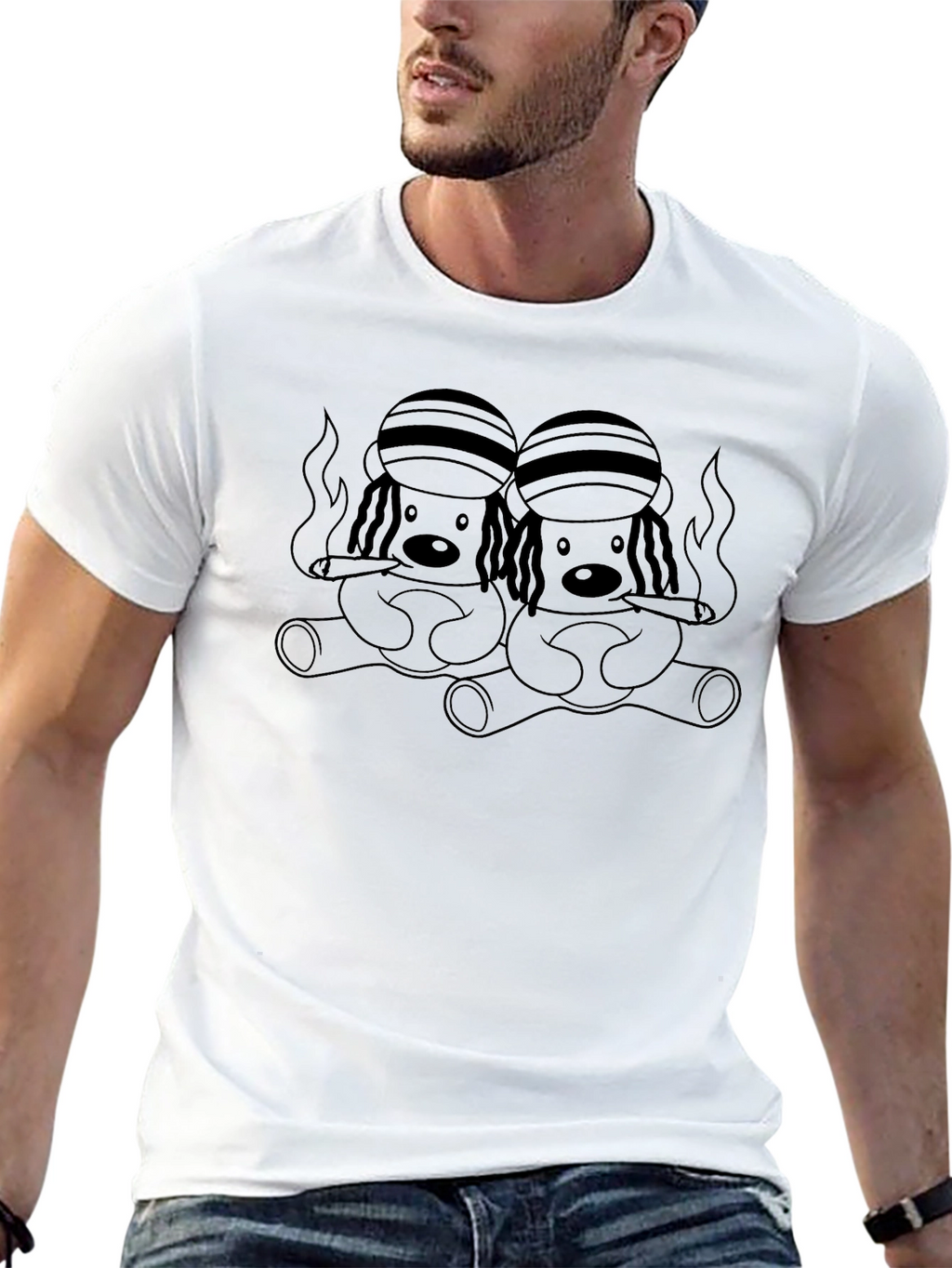 Cool Black Graphic Tee