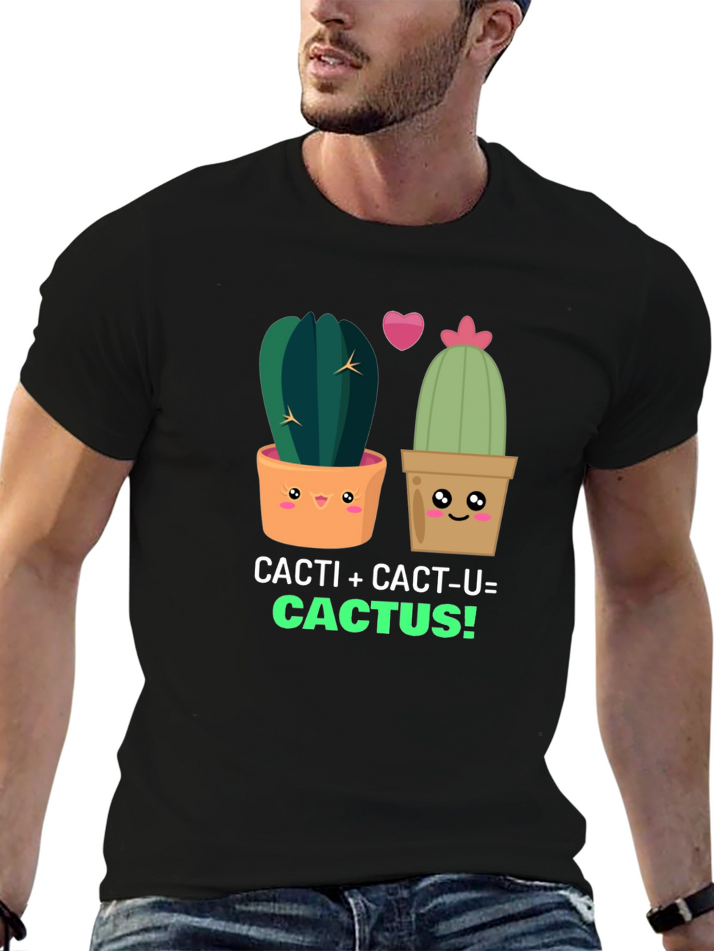 Cactus Love T-Shirt: Cute Plant Humor Tee
