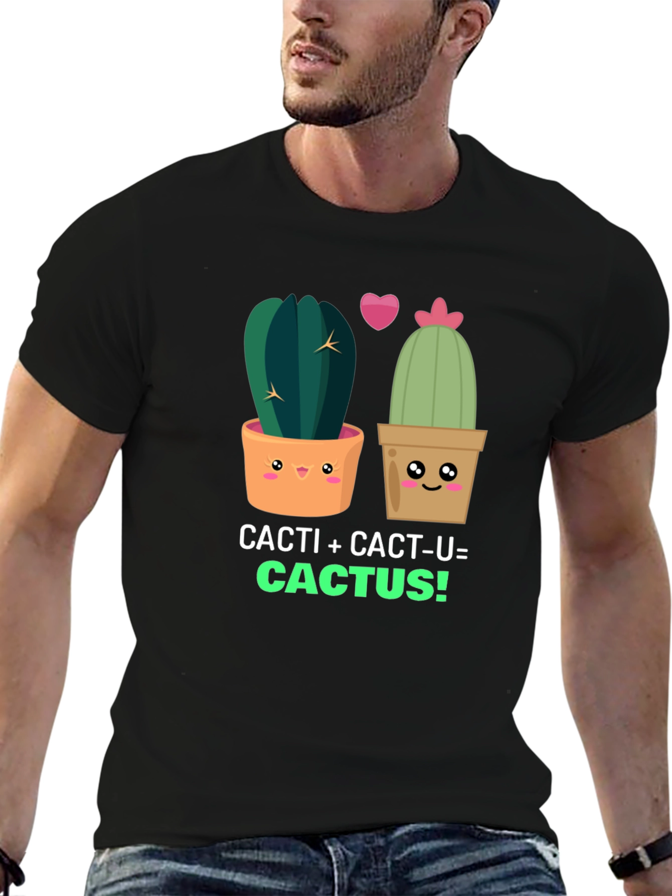 Cactus Love T-Shirt: Cute Plant Humor Tee