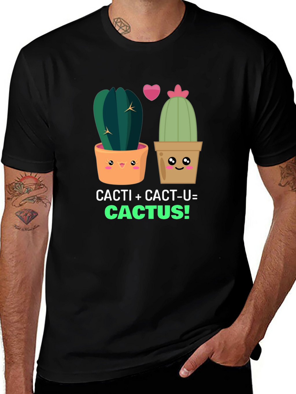 Cactus Love T-Shirt: Cute Plant Humor Tee
