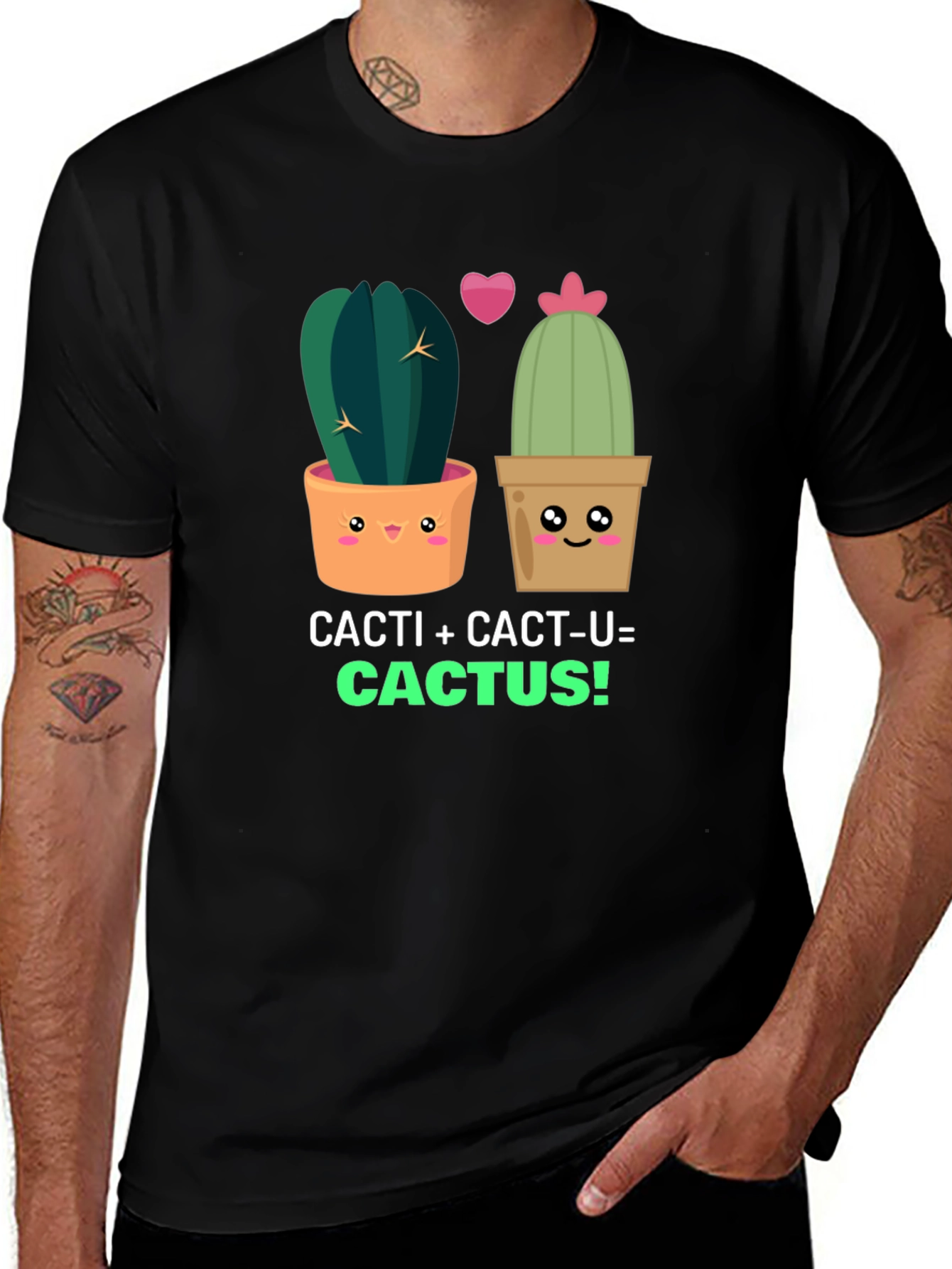 Cactus Love T-Shirt: Cute Plant Humor Tee