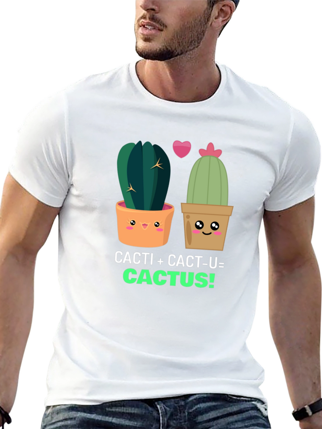 Cactus Love T-Shirt: Cute Plant Humor Tee