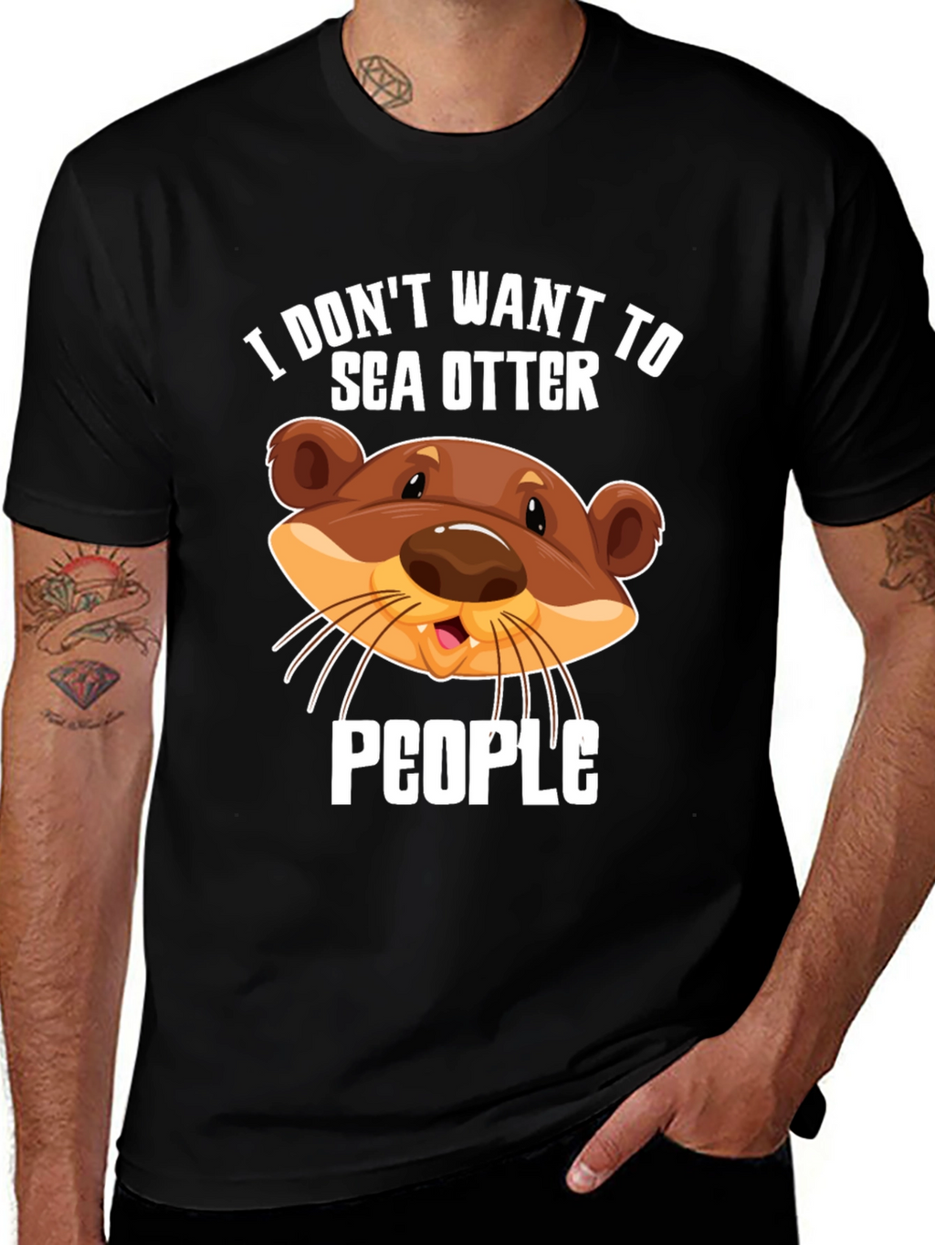 Sea Otter People Graphic Tee