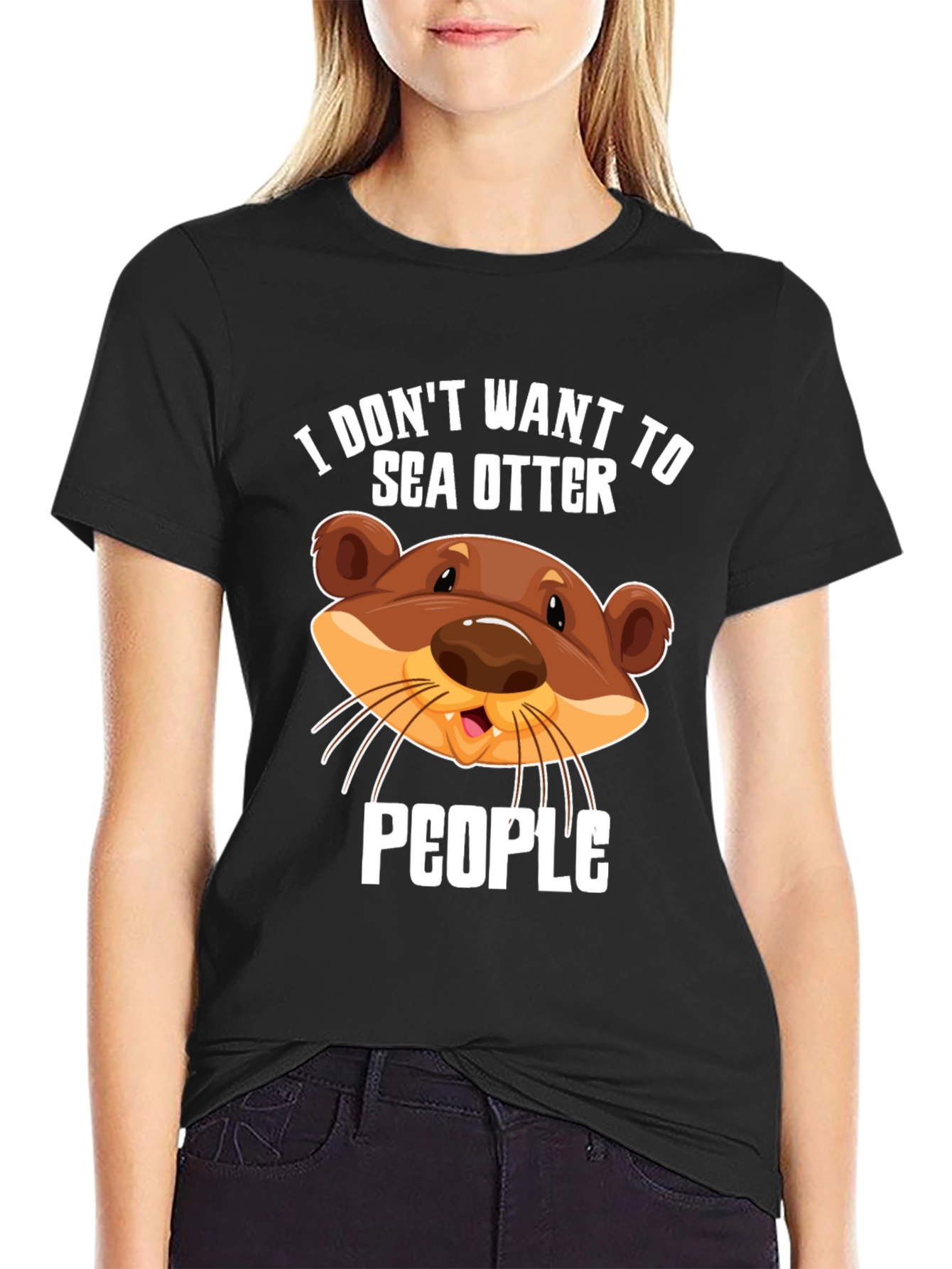 Sea Otter People Graphic Tee
