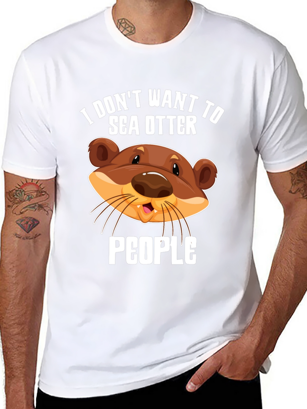 Sea Otter People Graphic Tee