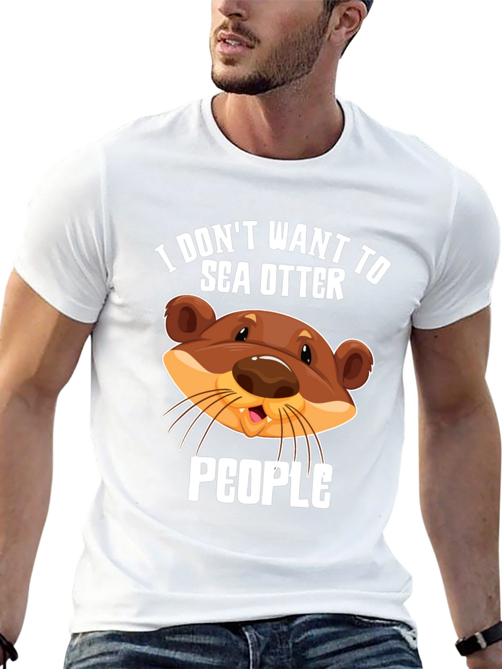 Sea Otter People Graphic Tee