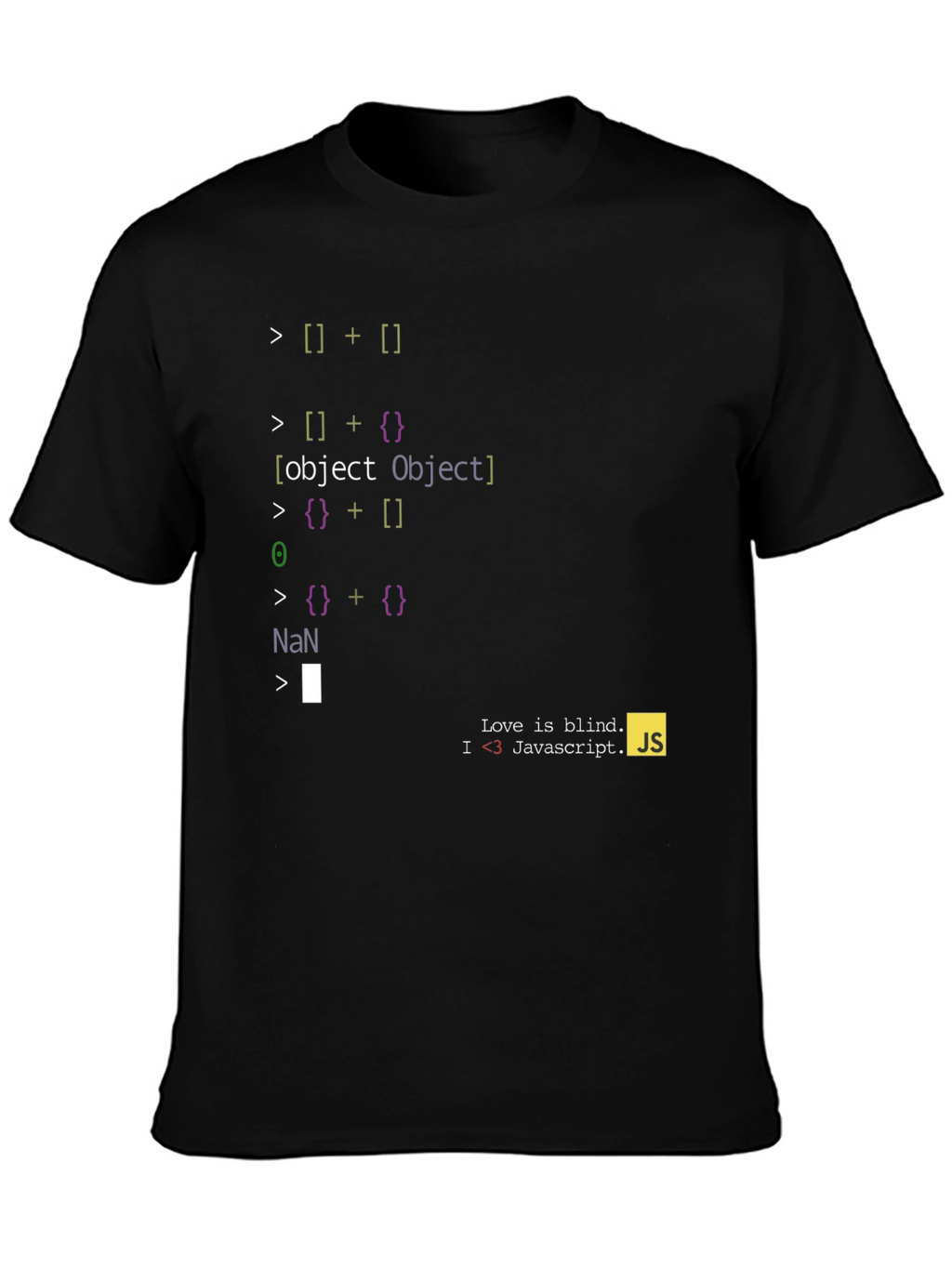 JavaScript Lover T-Shirt